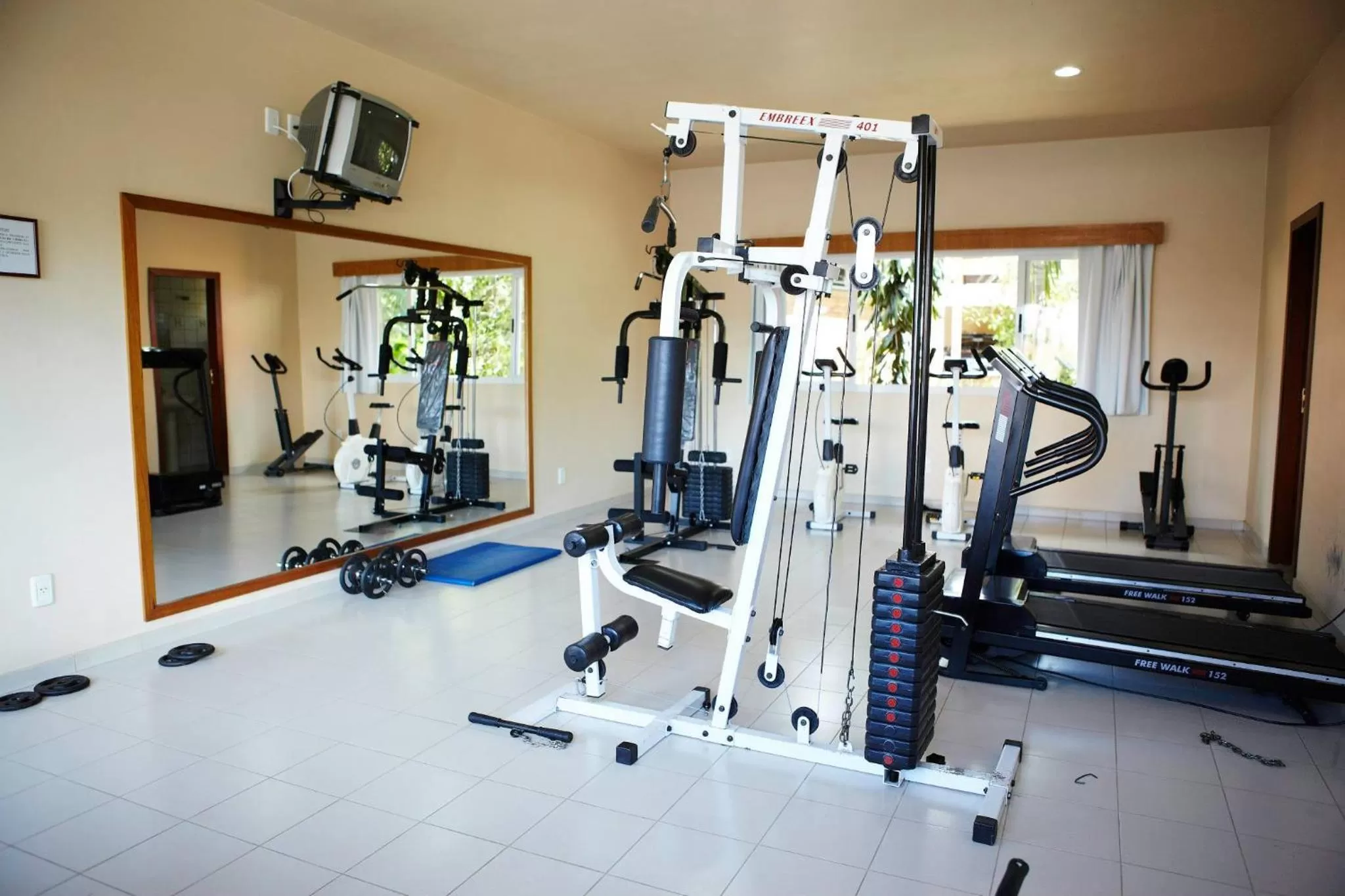 Fitness centre/facilities in Hotel Estação 101 - Brusque