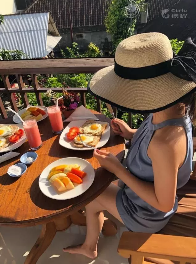 Dining area in The Hidden Bali Inn