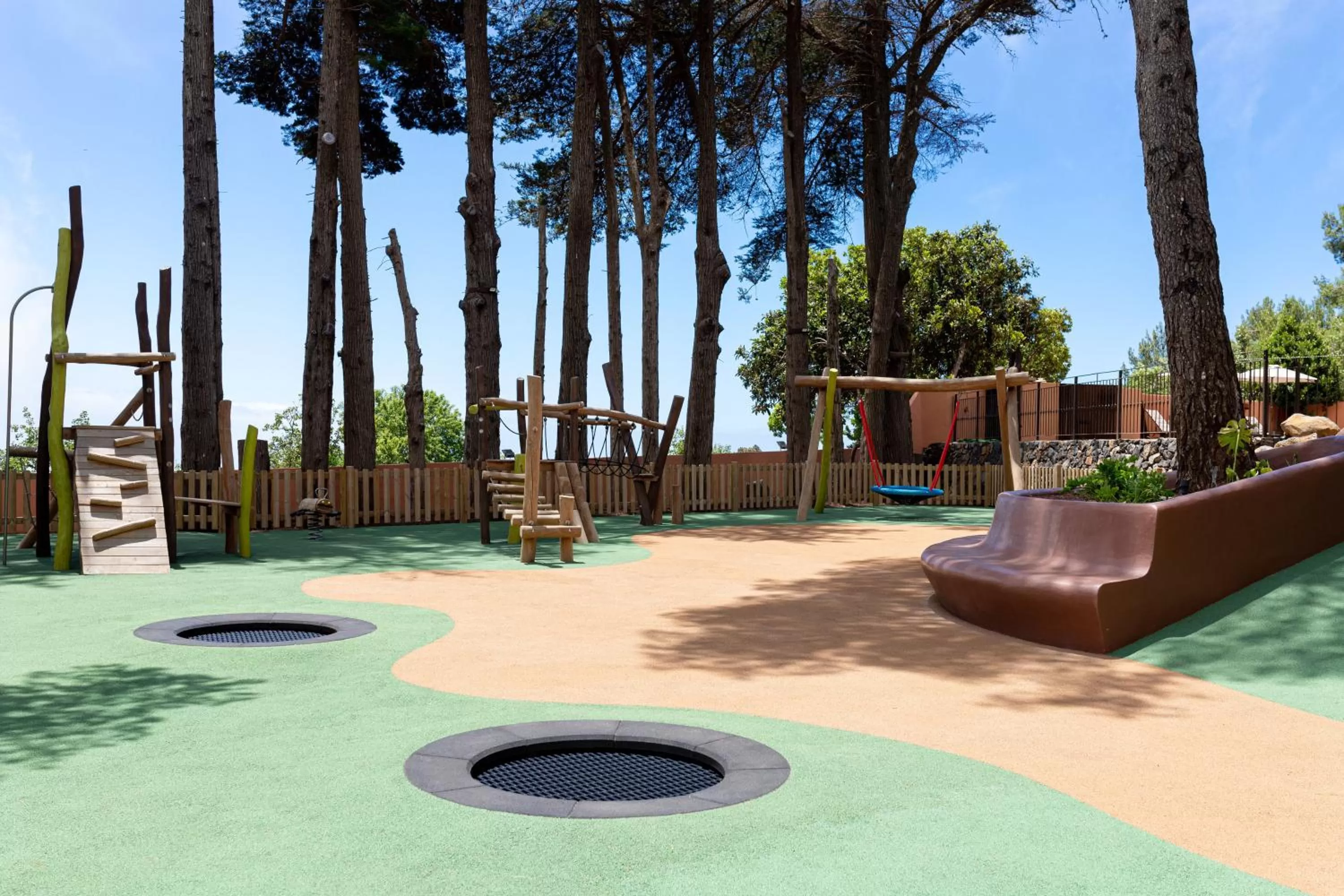 Children play ground in Hotel Rural Ohana