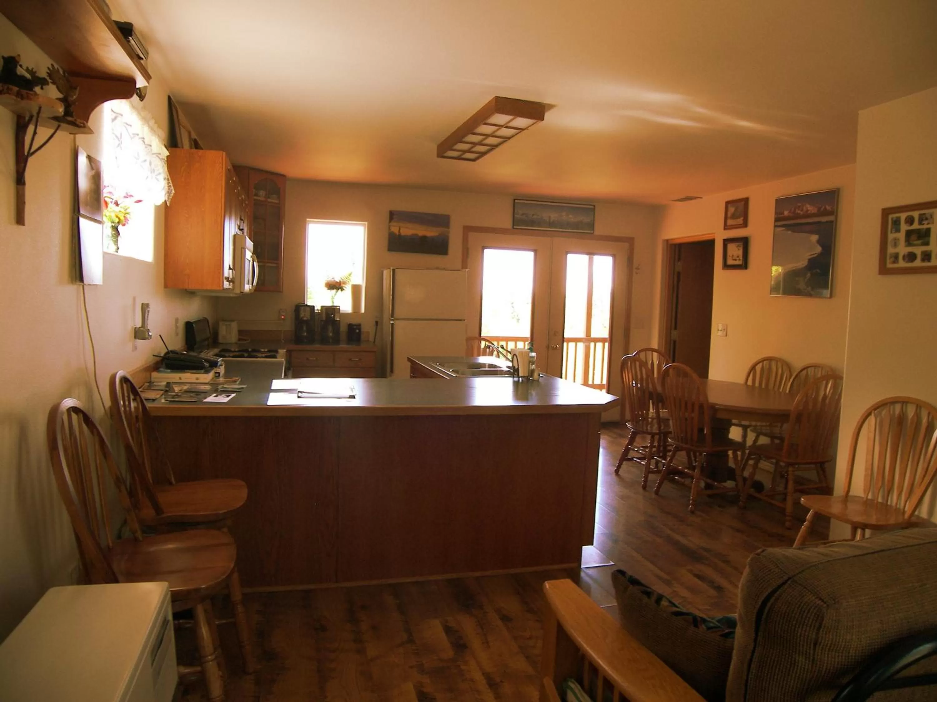 Kitchen or kitchenette in Grace and Bill's Freedom Hills B&B