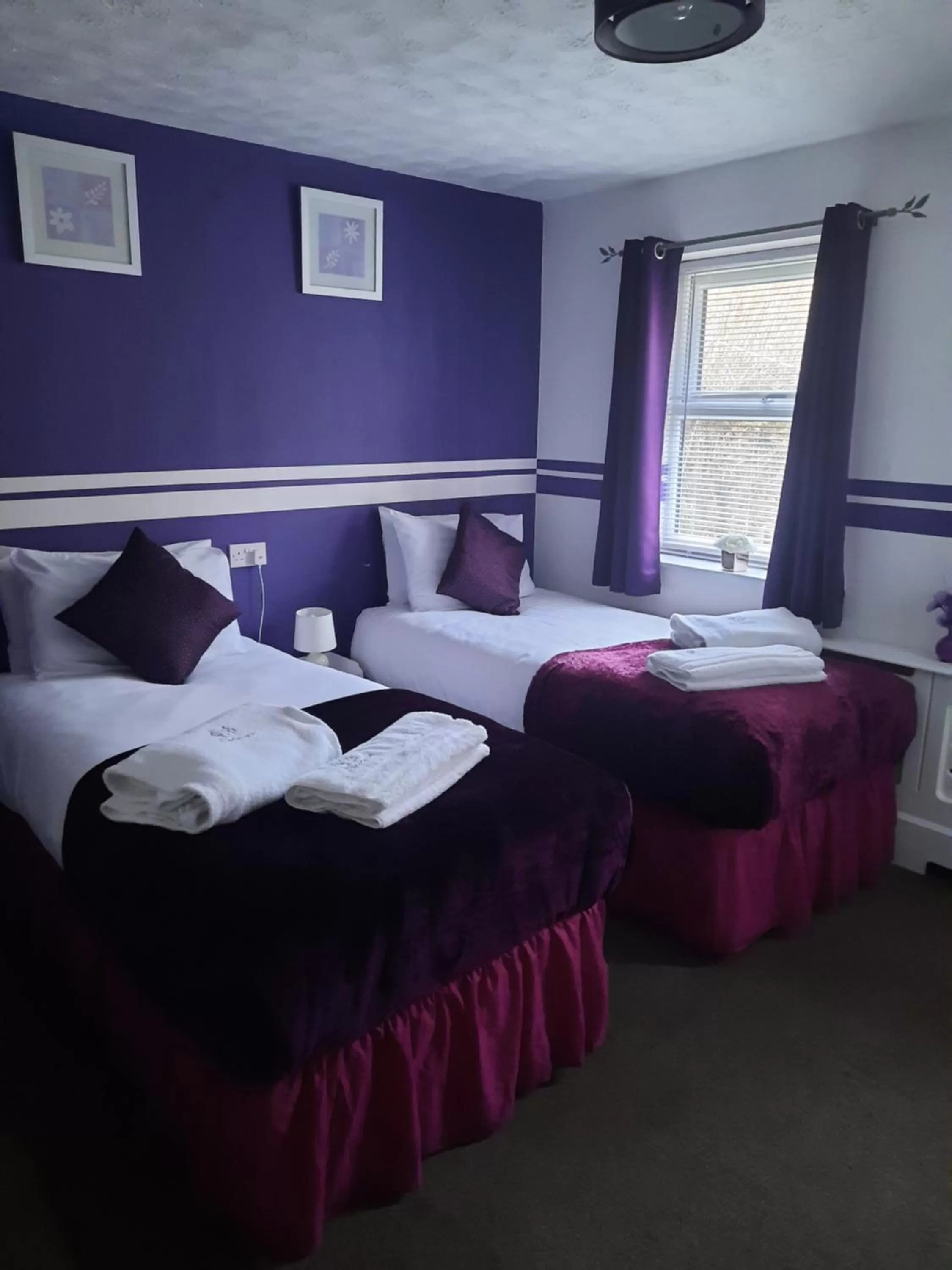 Bed in Cedarville Guesthouse