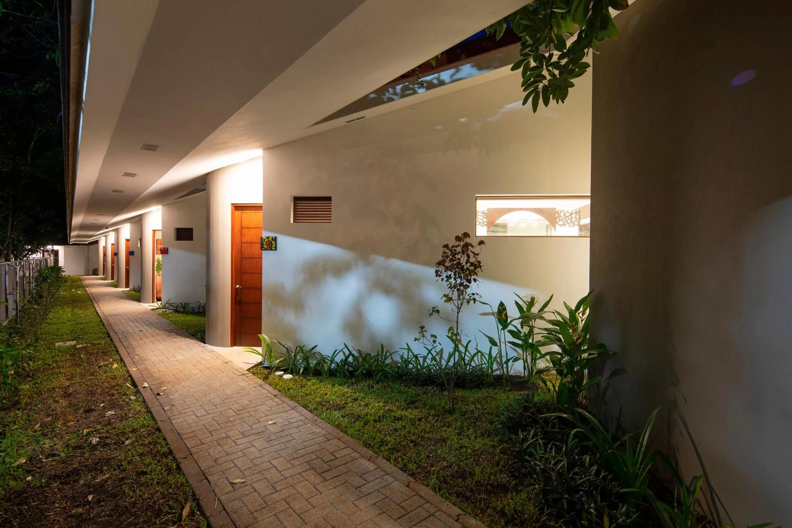 Facade/entrance in Pumilio Mountain & Ocean Hotel