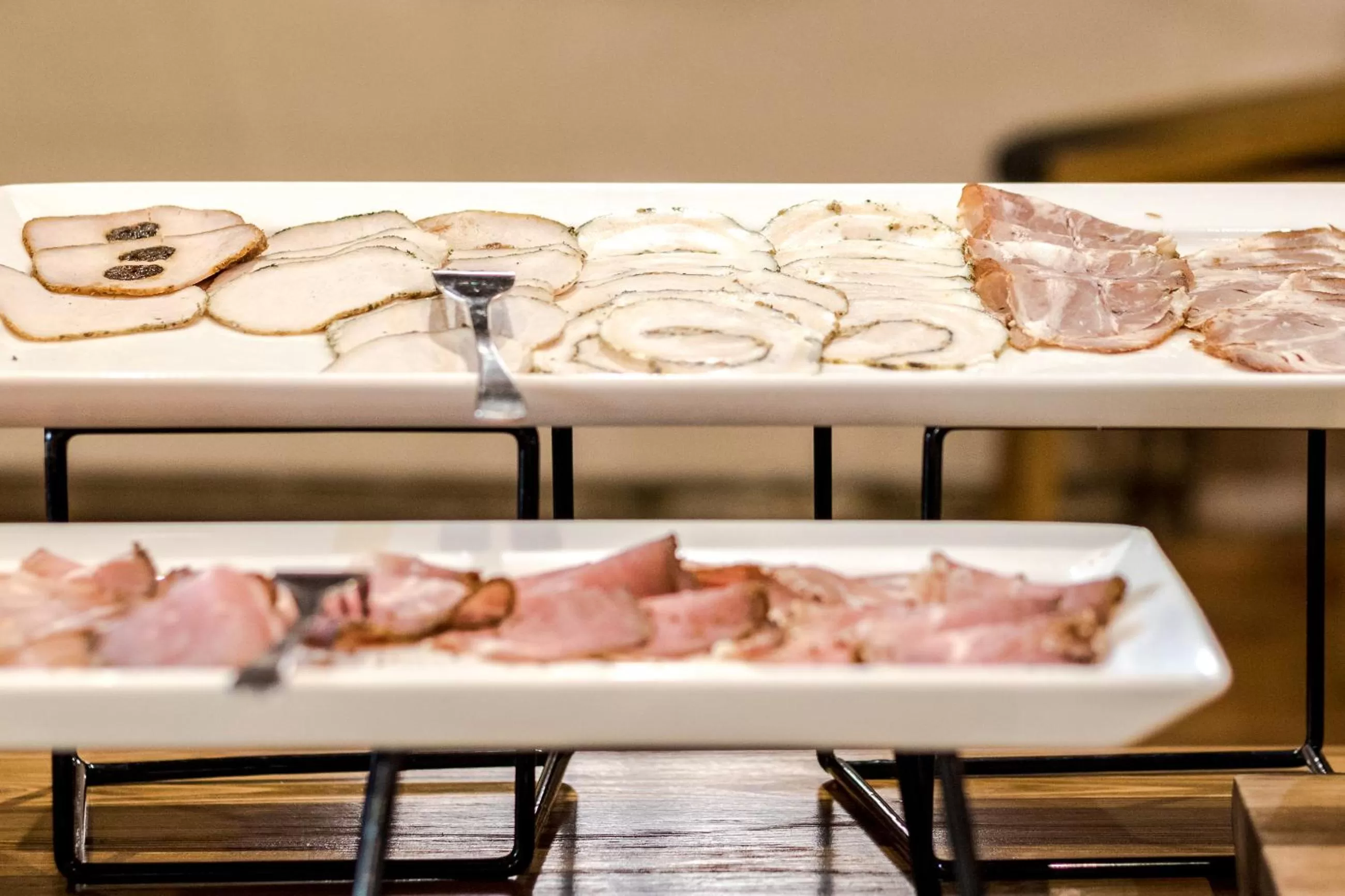 Buffet breakfast in Hotel Spichrz