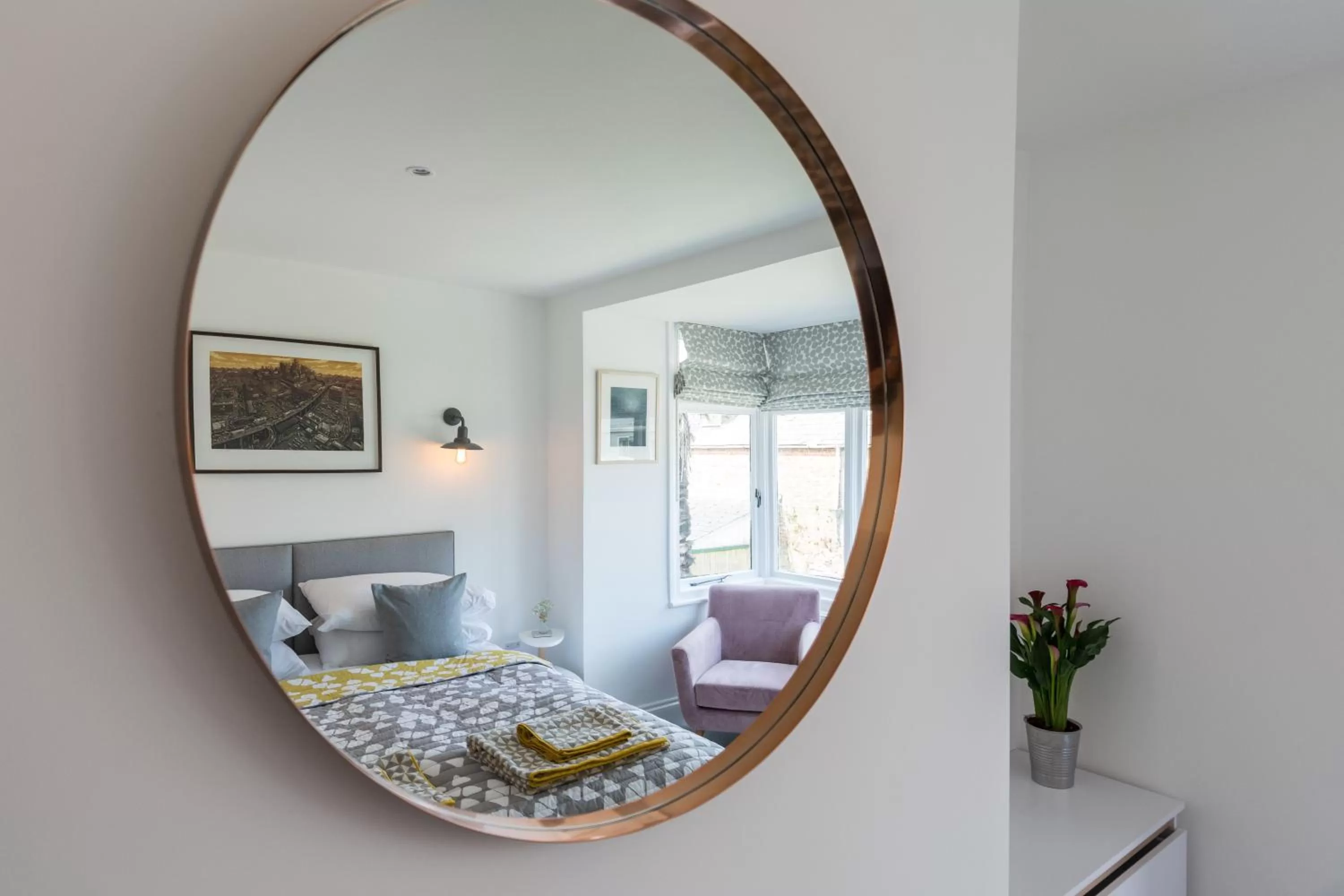 Bedroom in Penwyth House