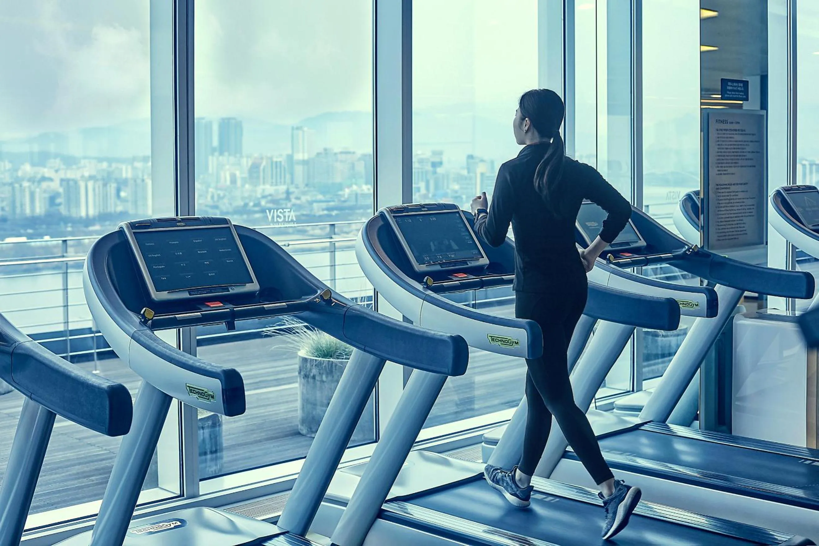 Fitness centre/facilities in Vista Walkerhill Seoul - formerly W Seoul