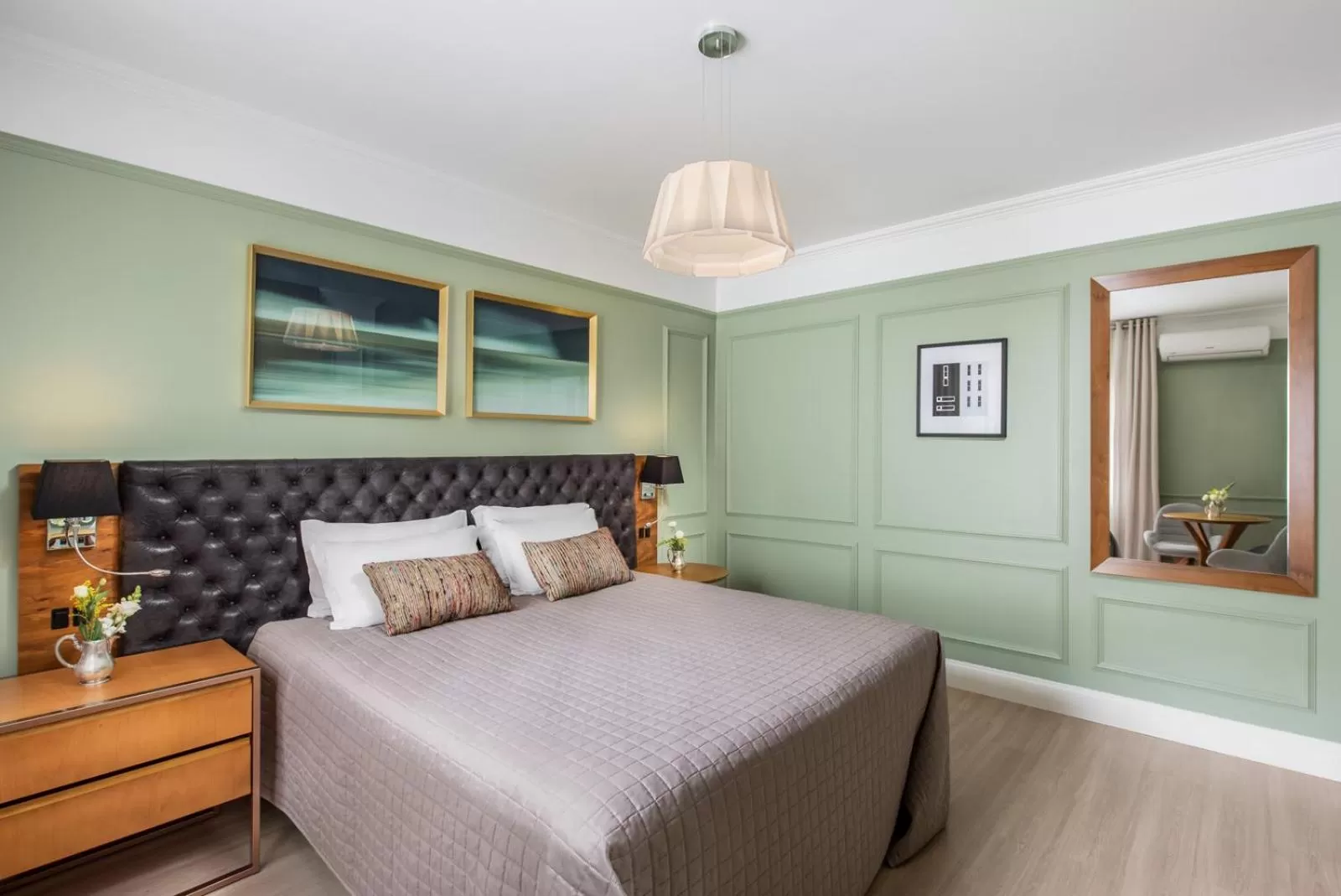 Bed in Hotel Casacurta