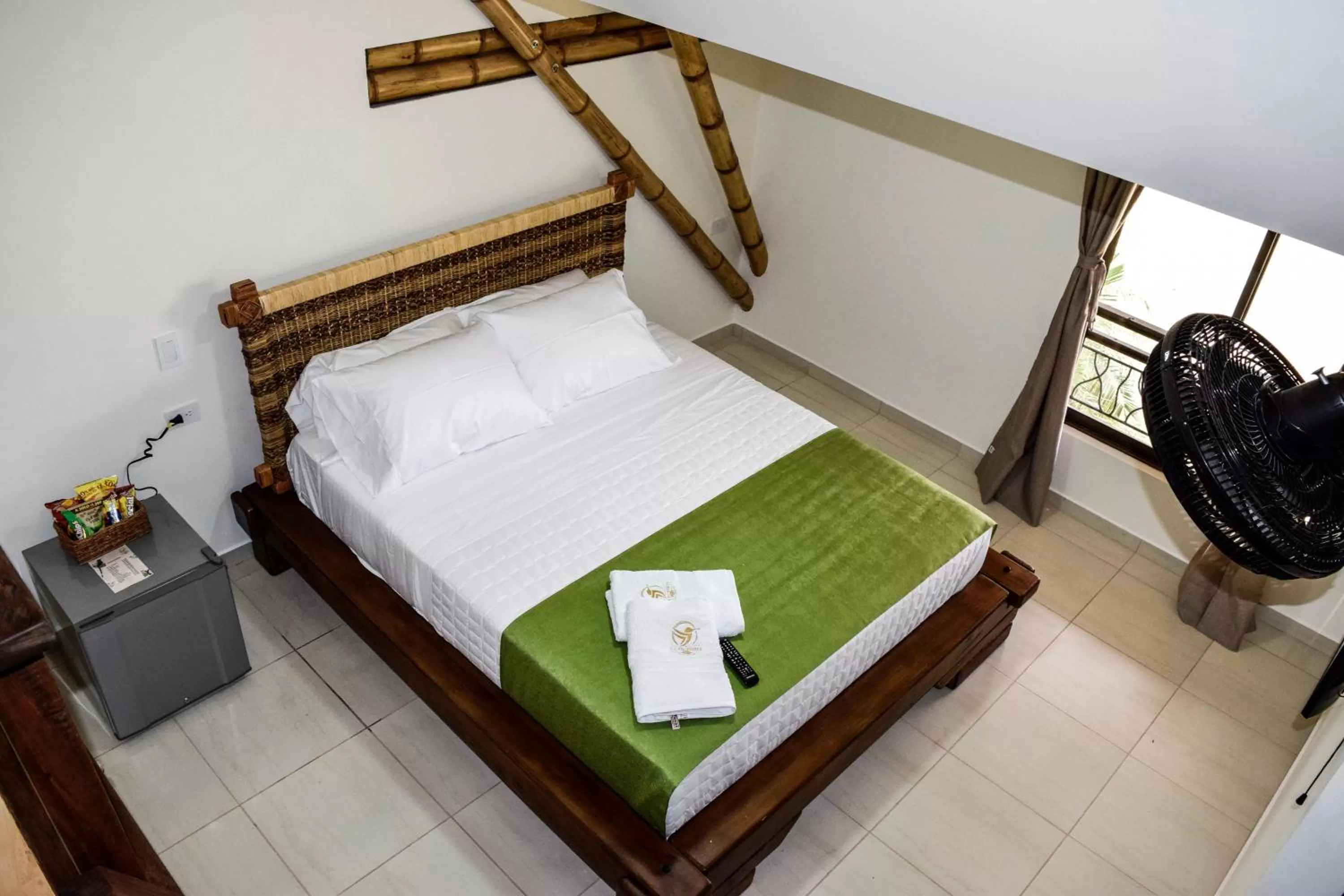 Bed in La Victoria Hotel Campestre