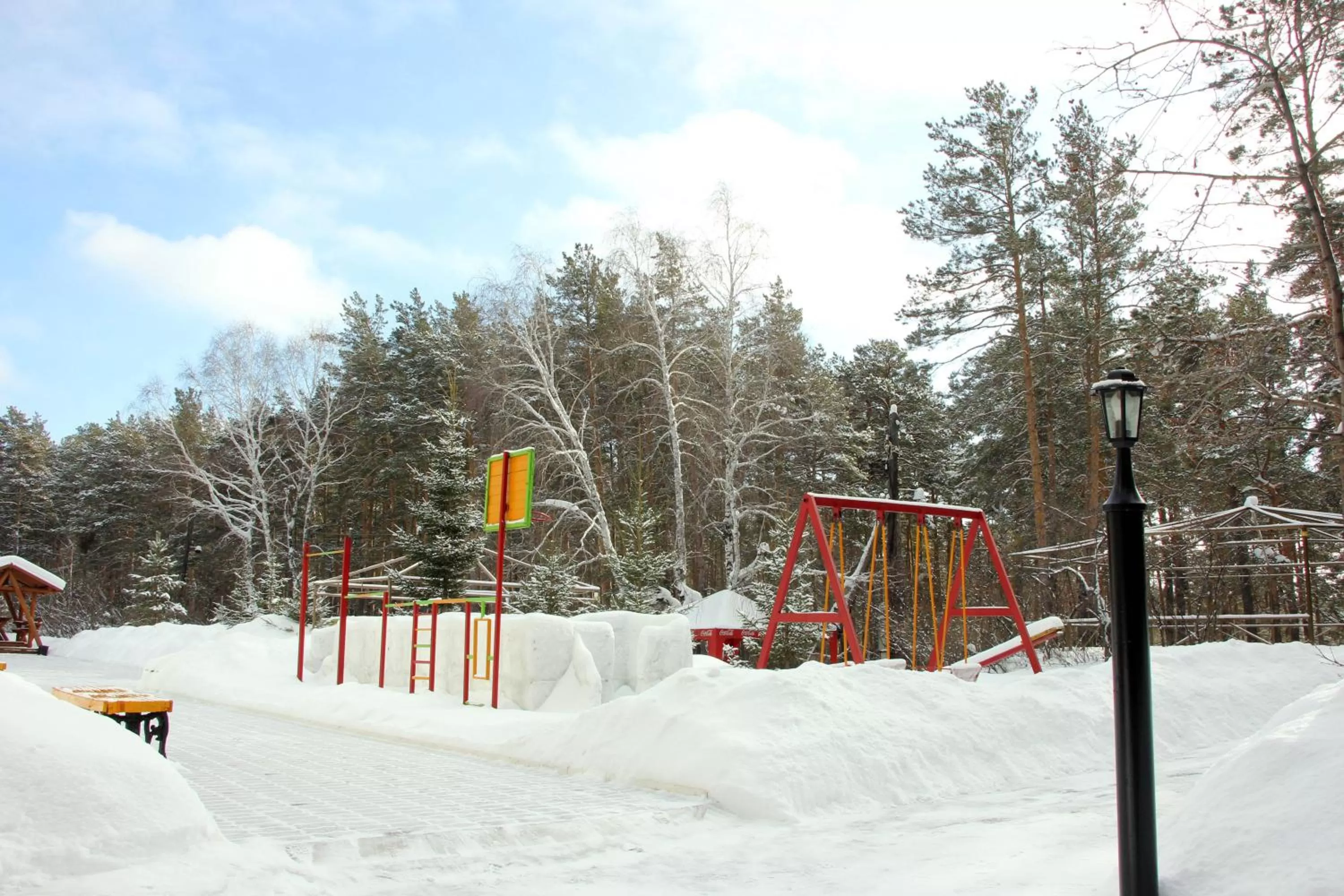 Winter in Zhaylau Hotel