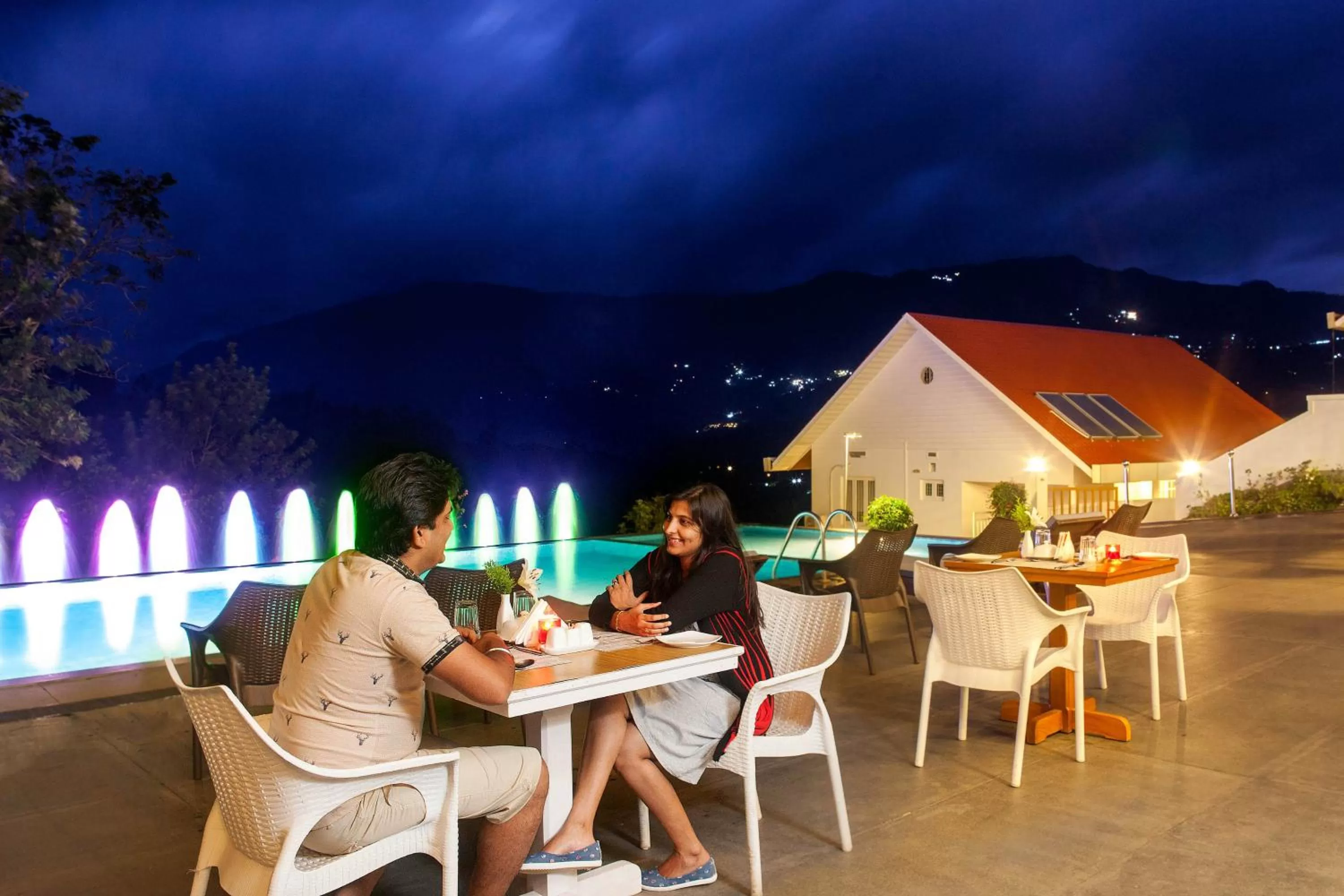 Patio in The Fog Munnar (Resort & Spa)