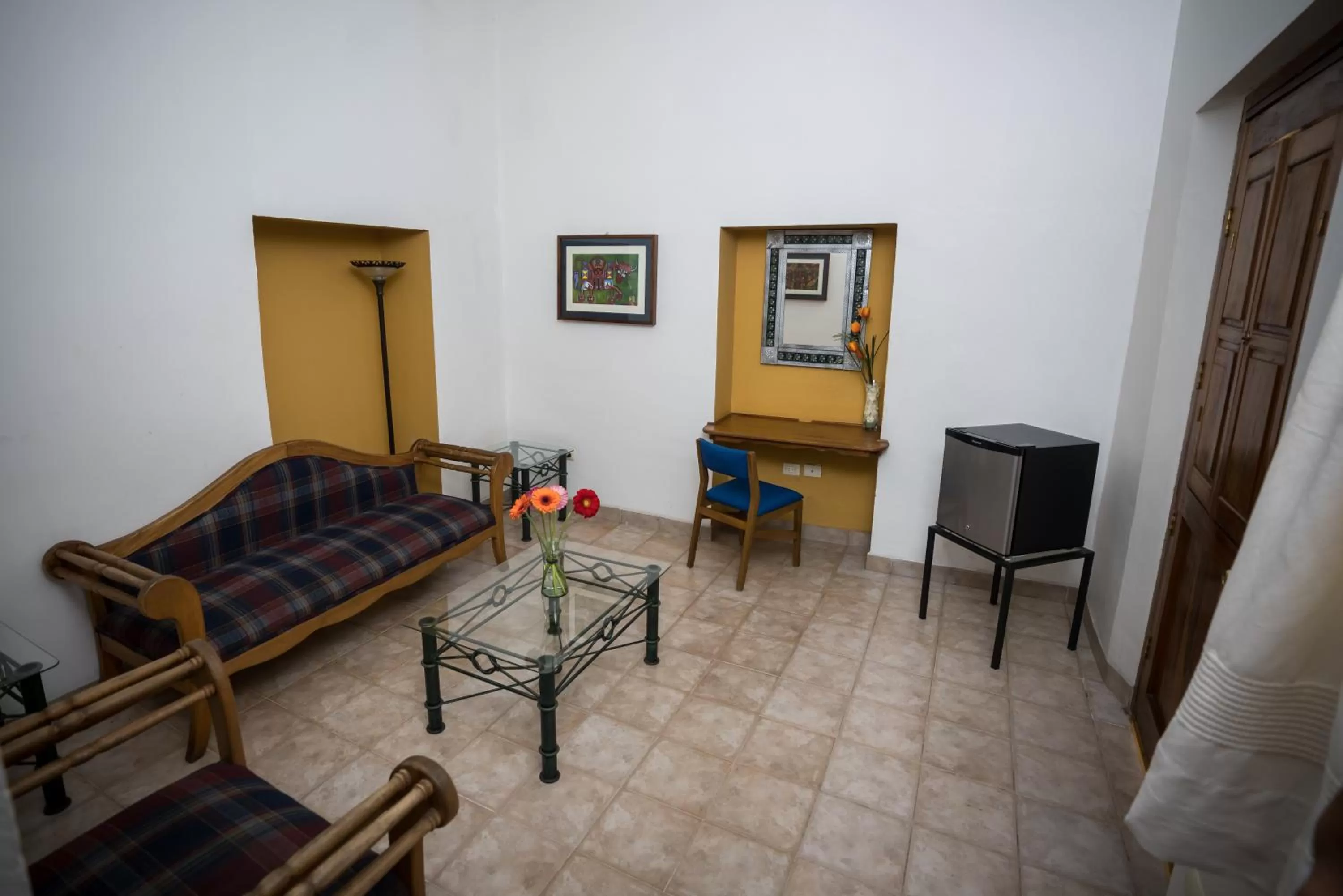 Seating area in Parador San Agustin