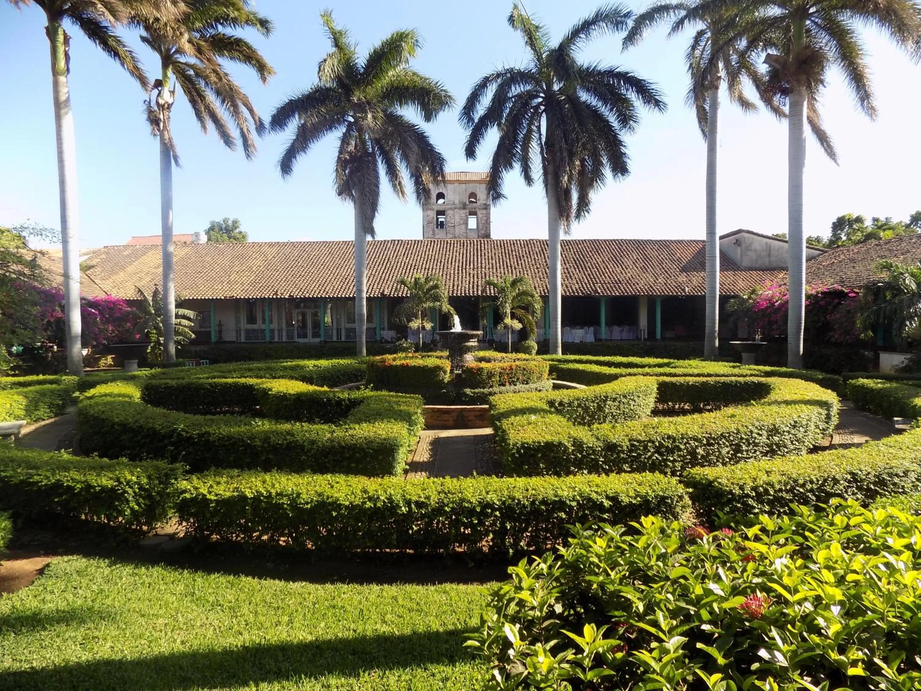 Garden in Hotel El Convento Leon Nicaragua