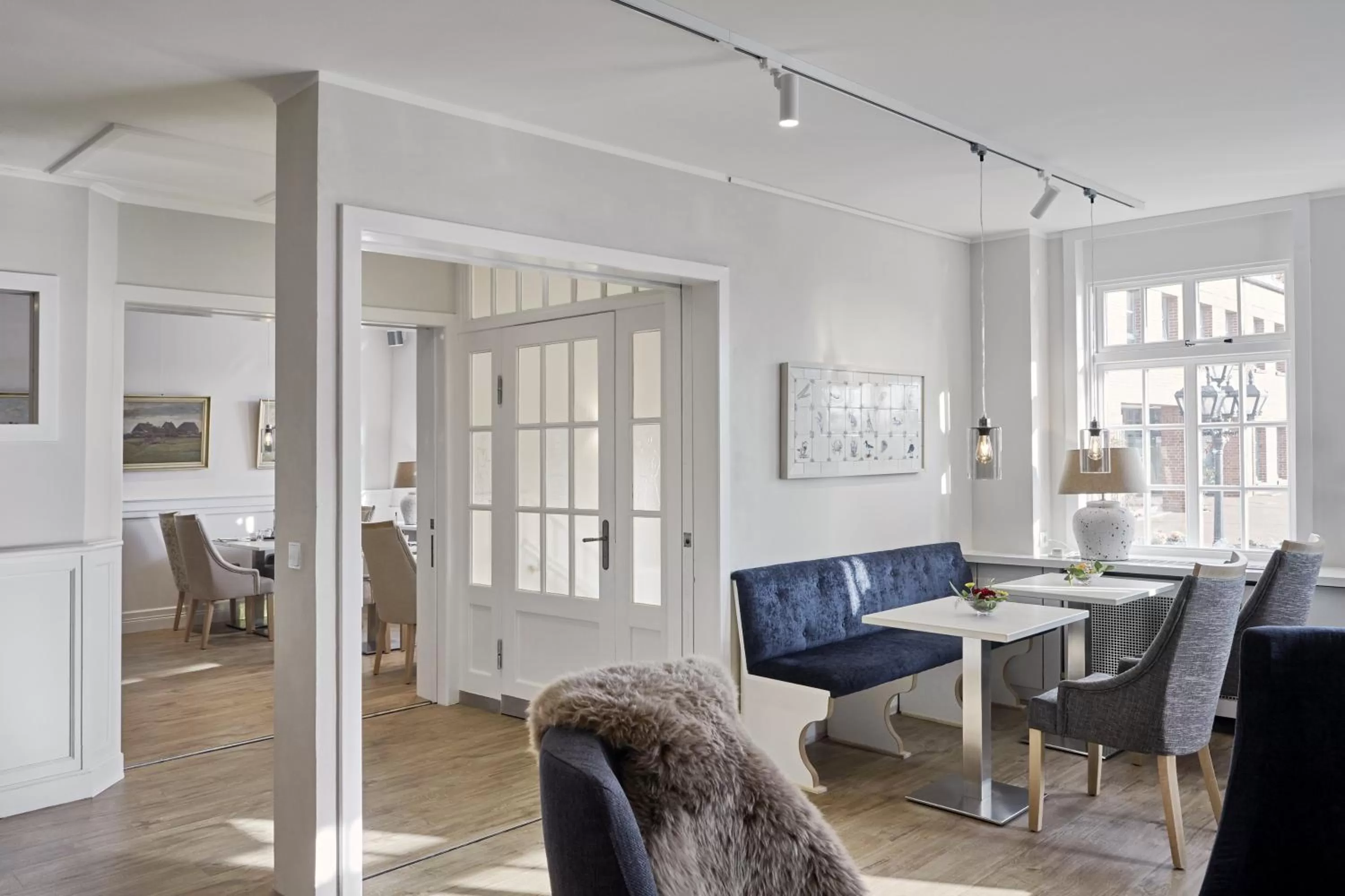 Lounge or bar, Seating Area in Duus Hotel garni