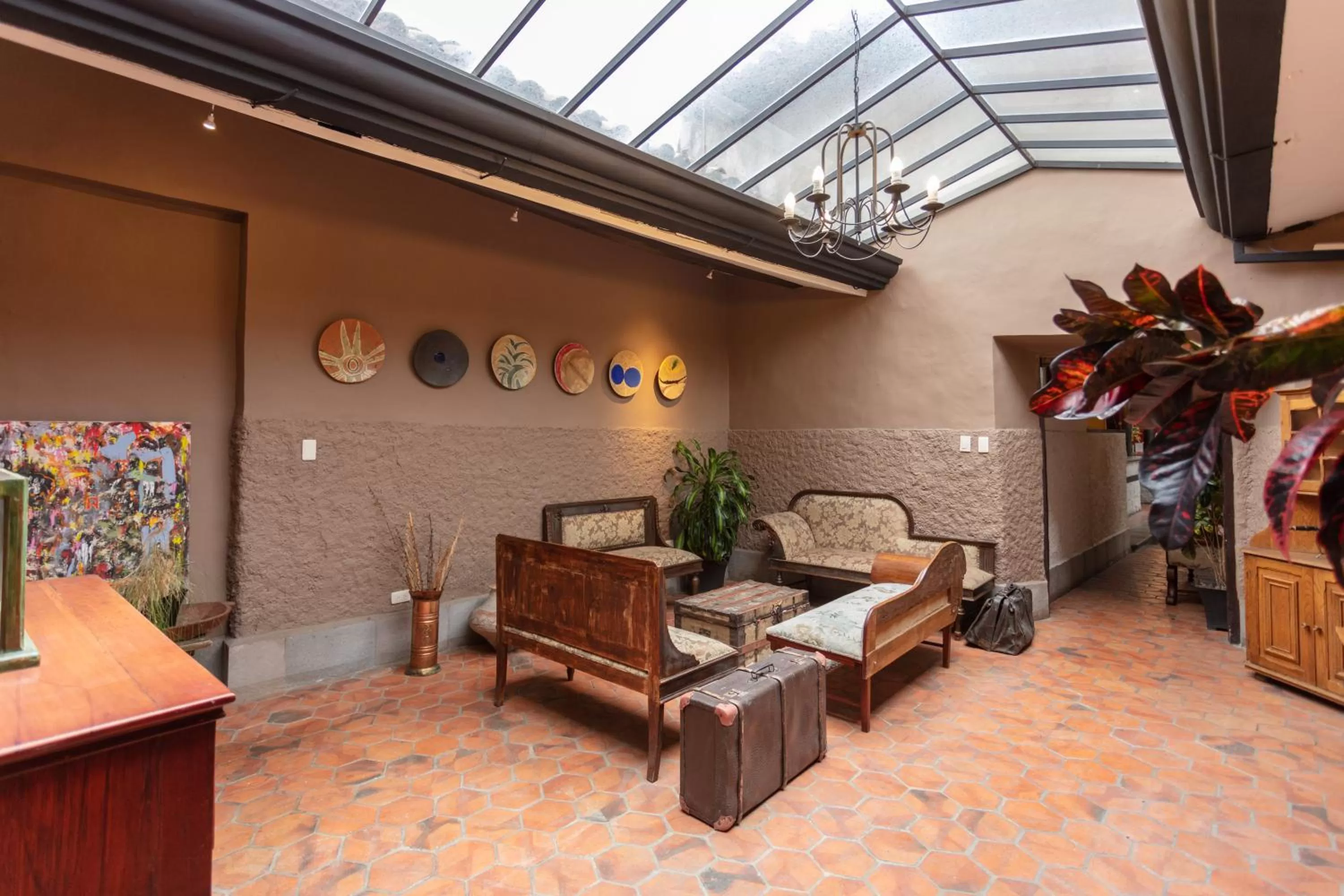 Lobby/Reception in Hotel Casa Merced