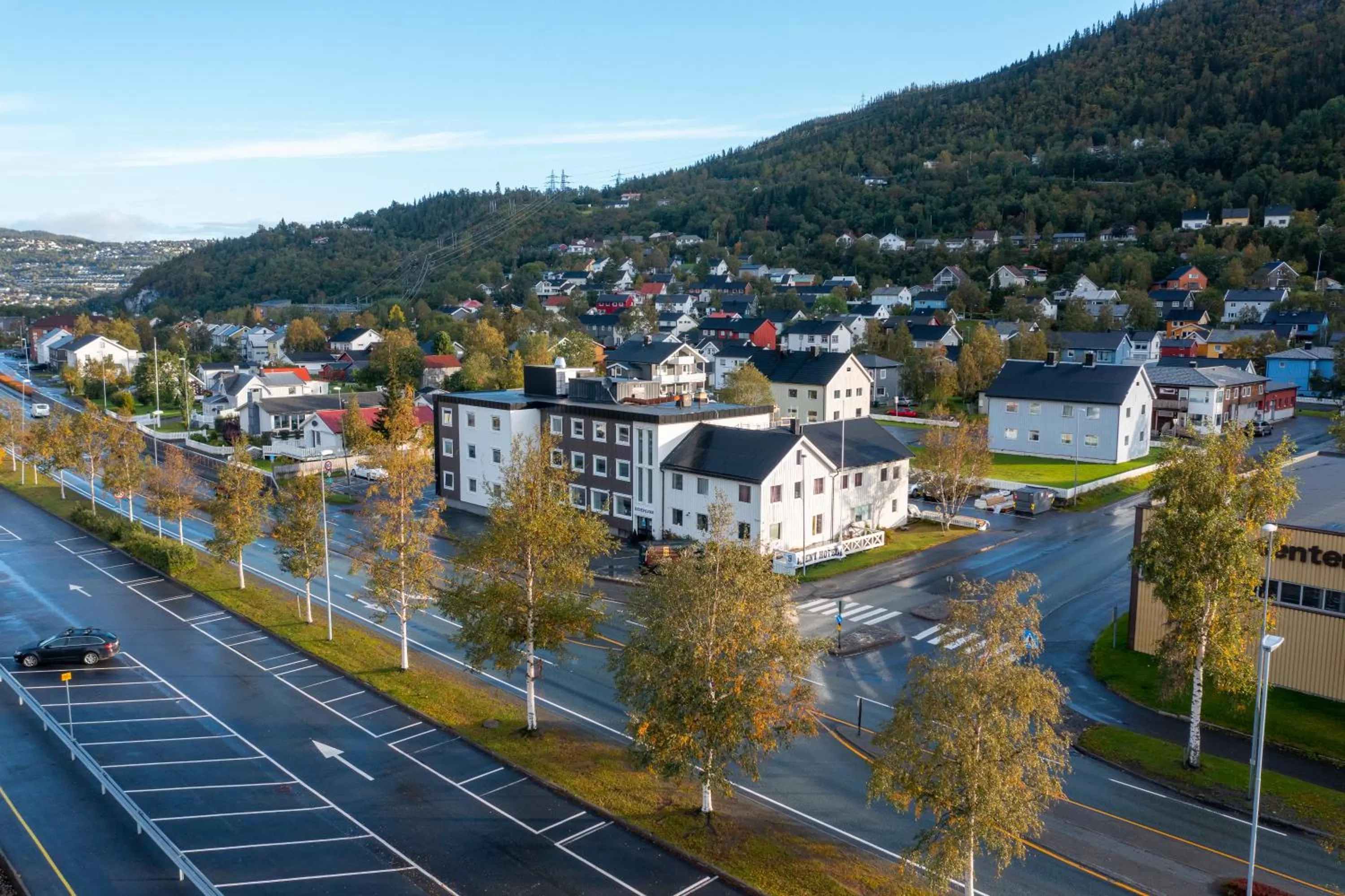 Facade/entrance in Mosjøen Hotel
