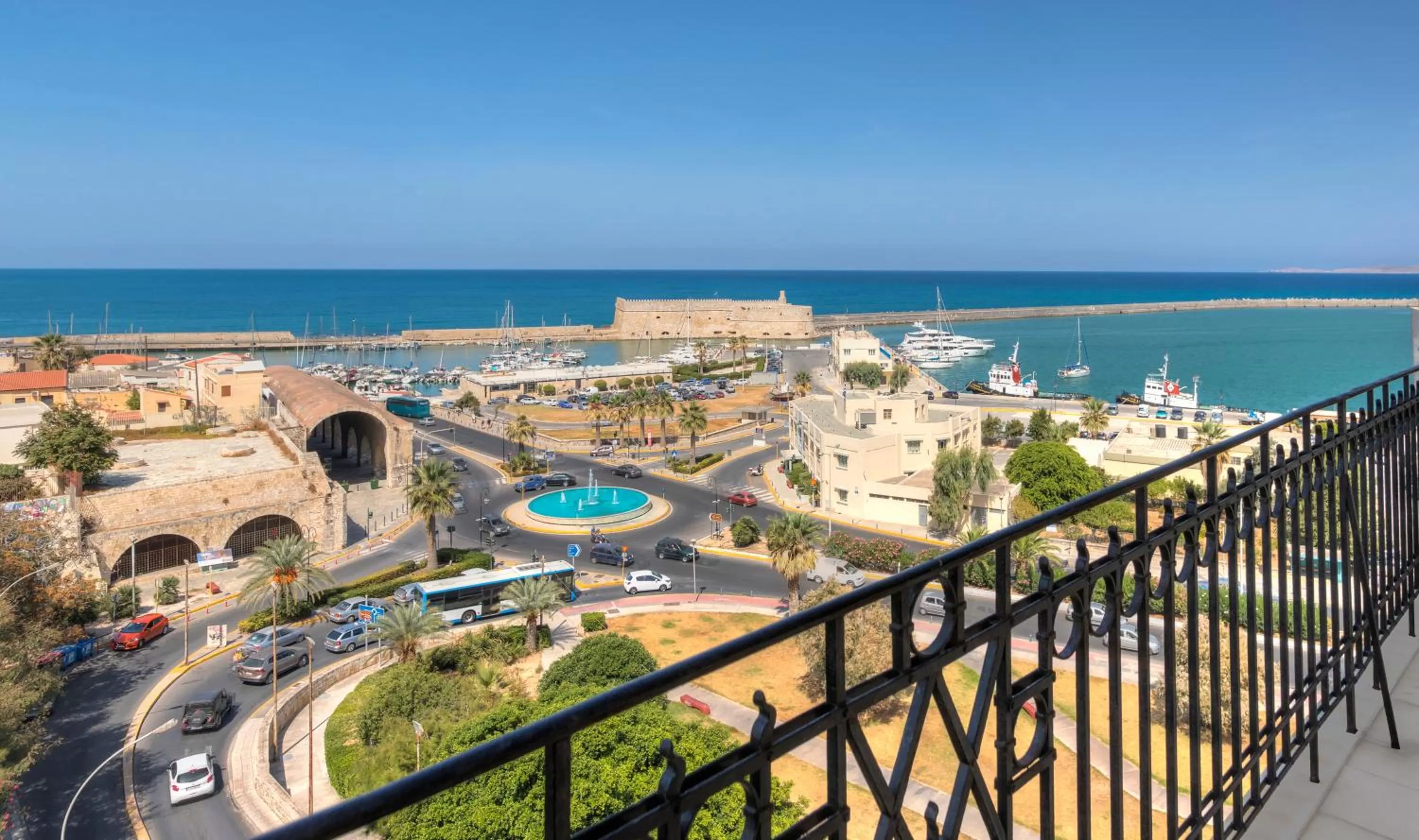Balcony/Terrace in GDM Megaron, Historical Monument Hotel