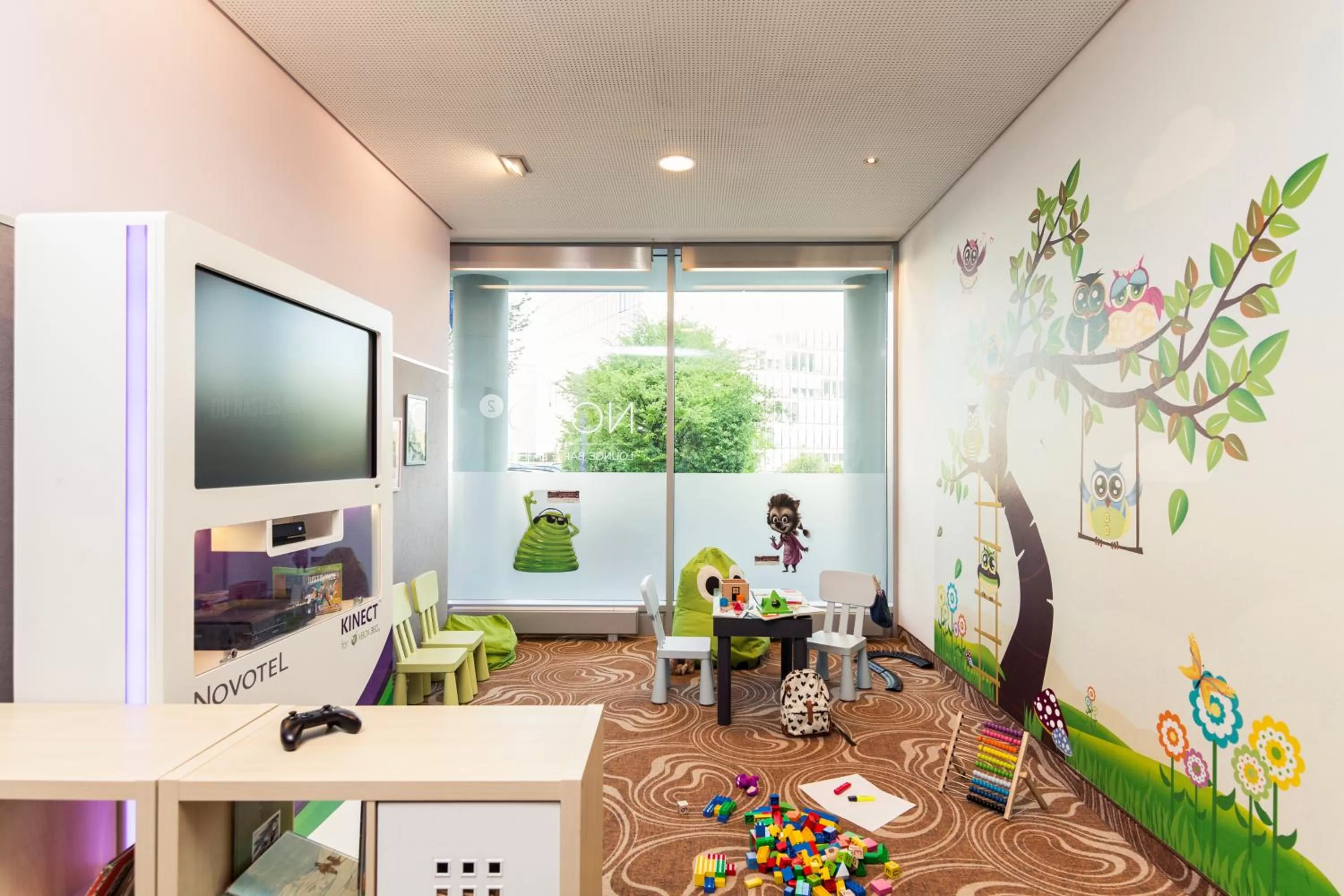 Children play ground in Novotel Düsseldorf City West