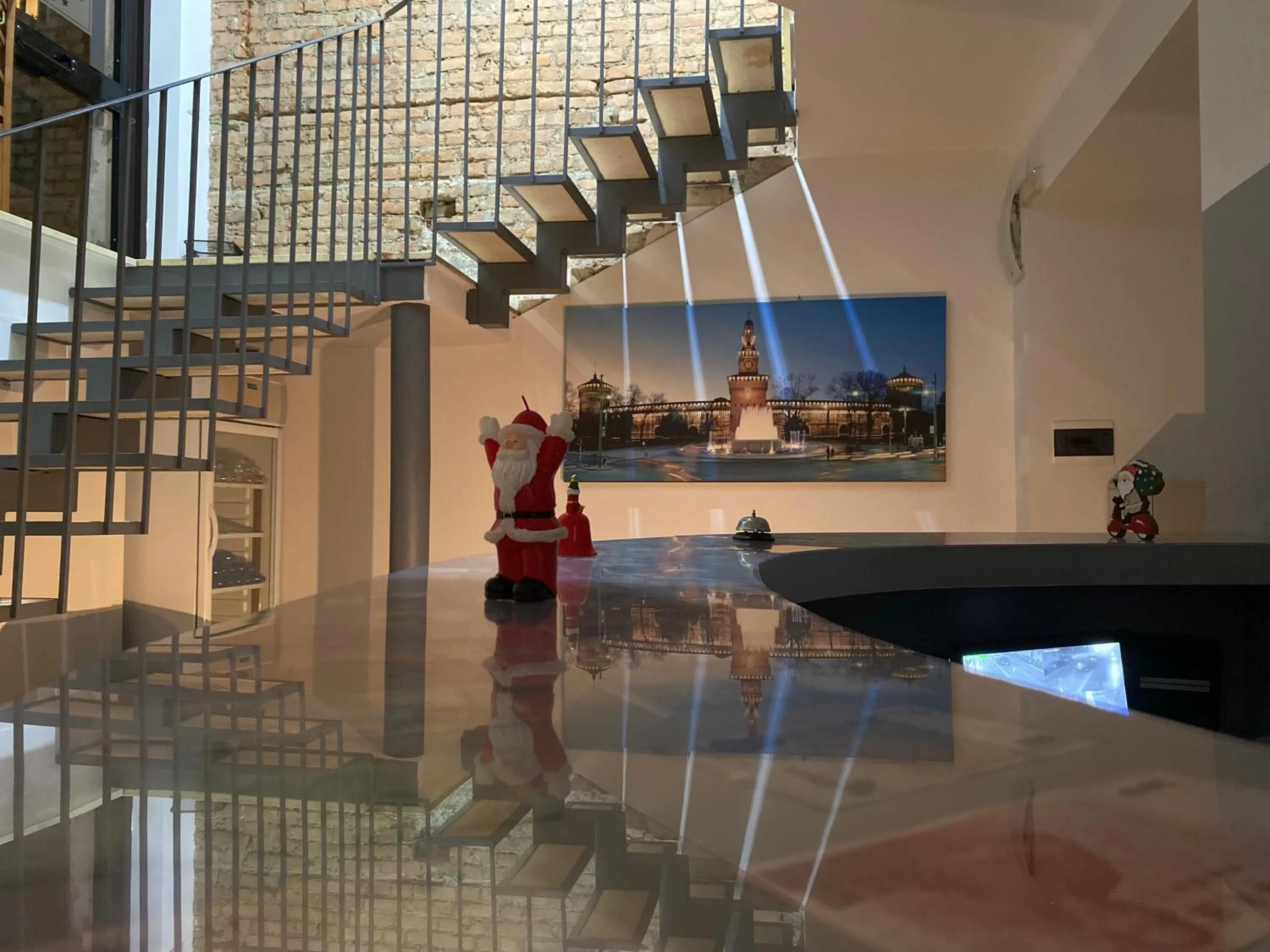 Lobby or reception in HOTEL Poma