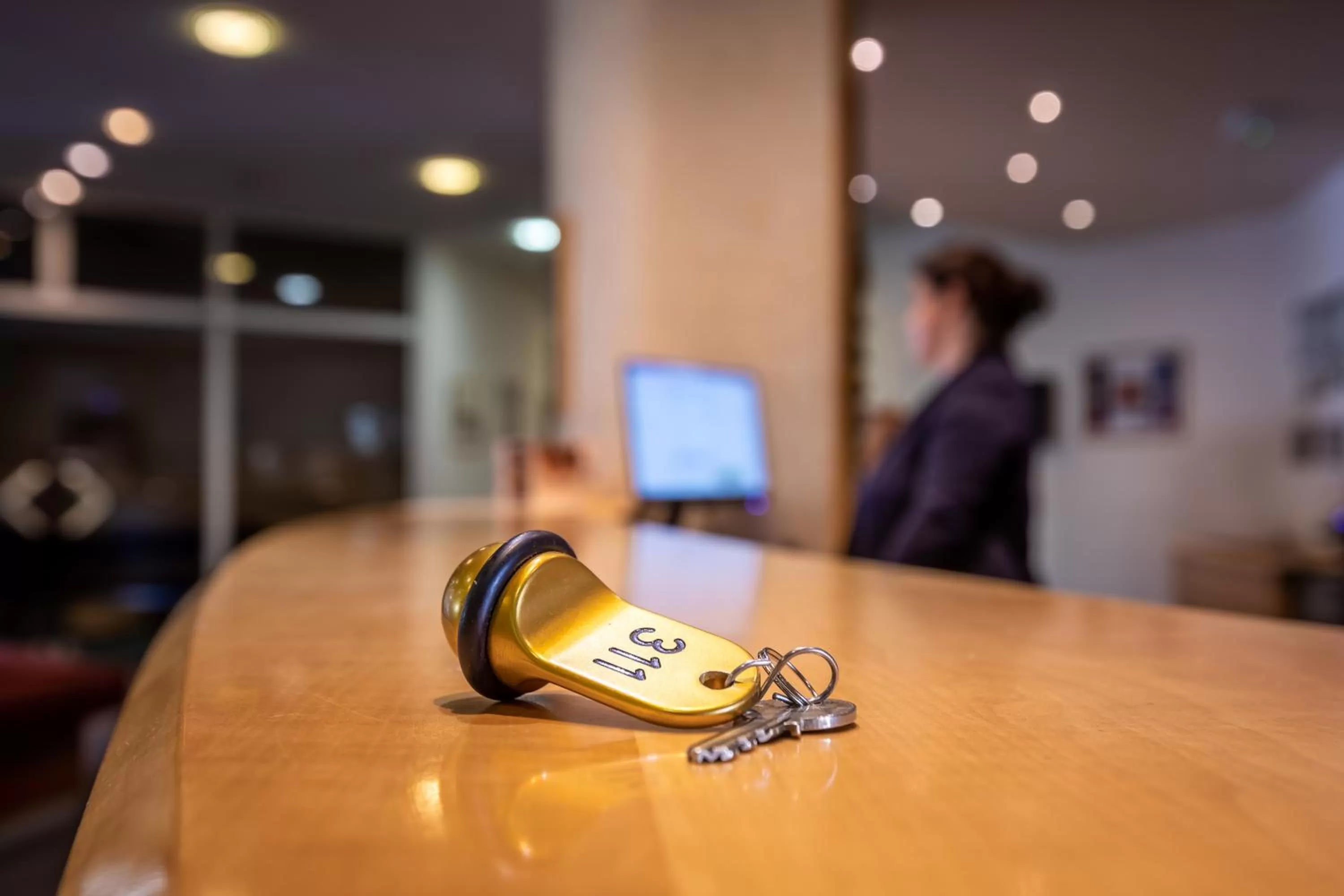 Lobby or reception in Akzent Congresshotel Hoyerswerda