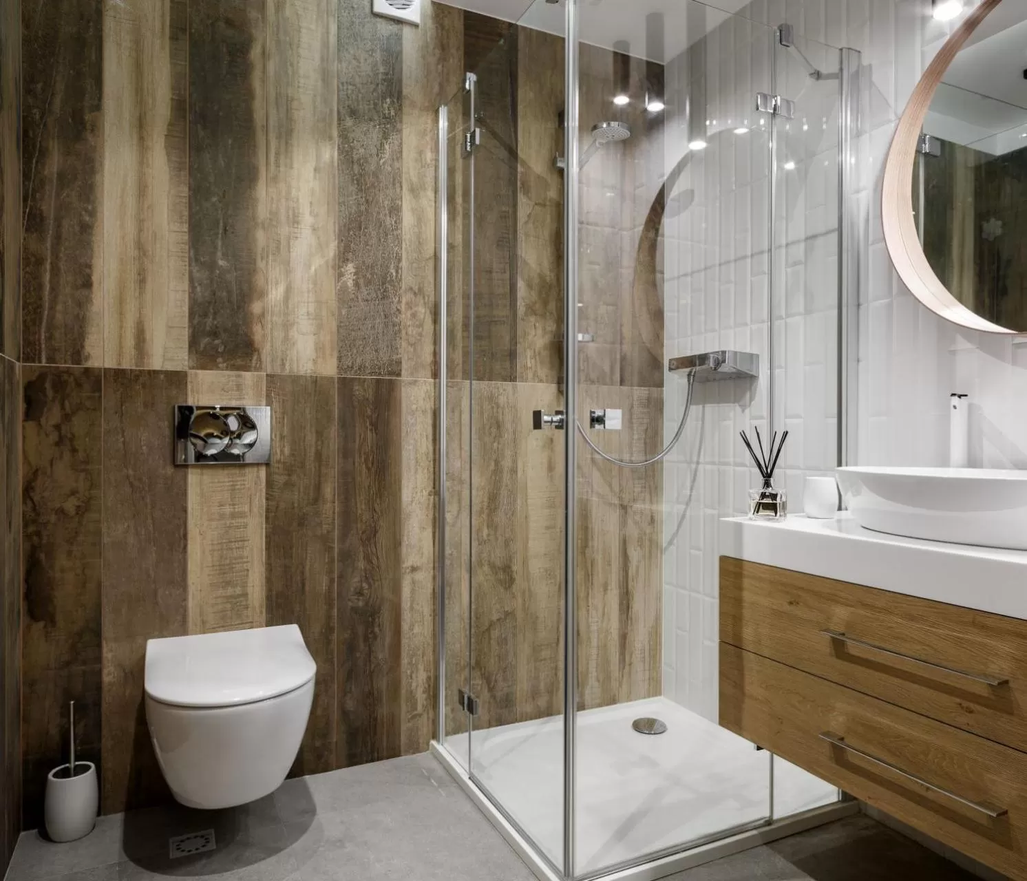 Bathroom in Aparthotel Giewont