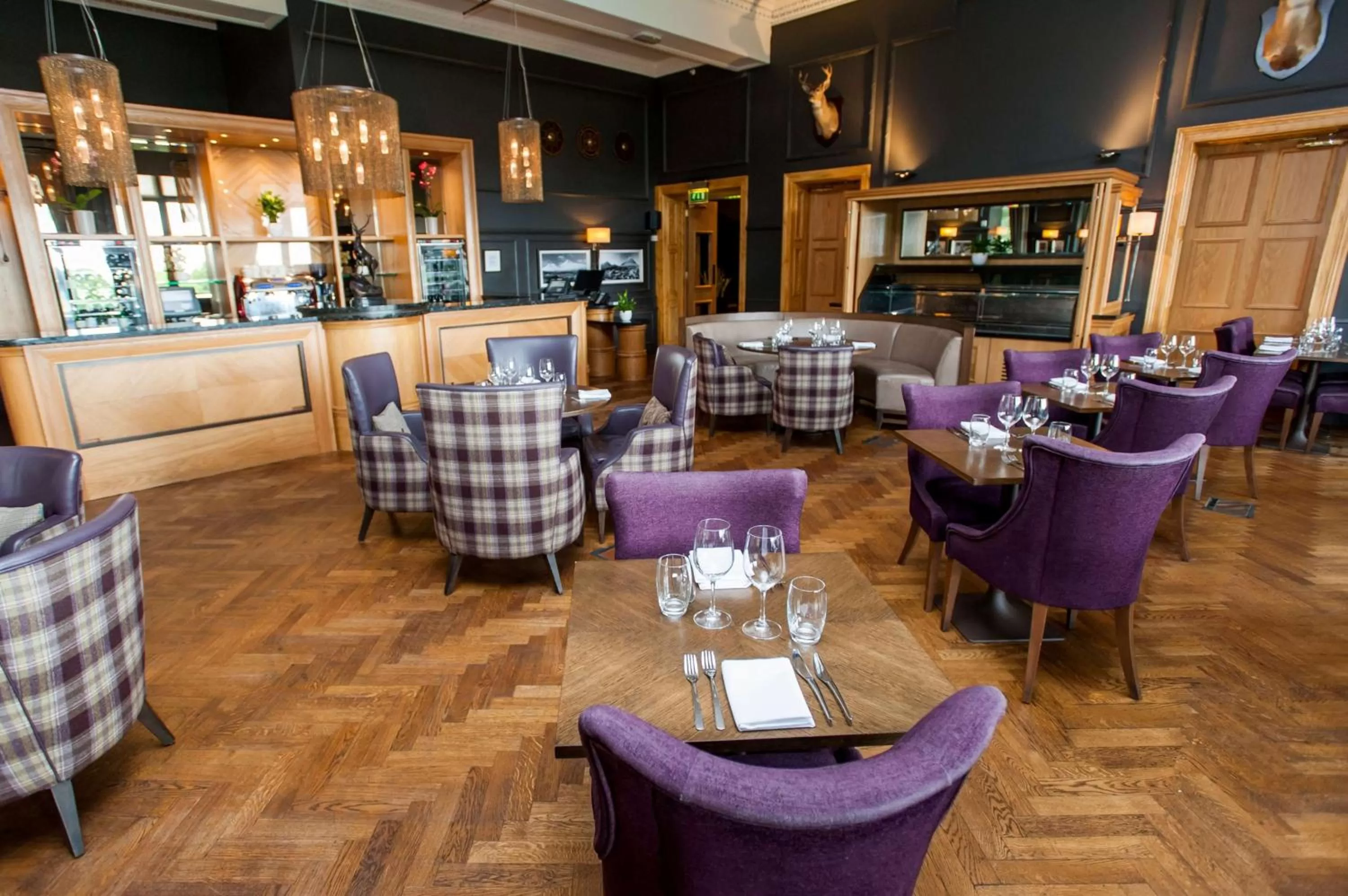 Dining area in DoubleTree by Hilton Dunblane Hydro Hotel