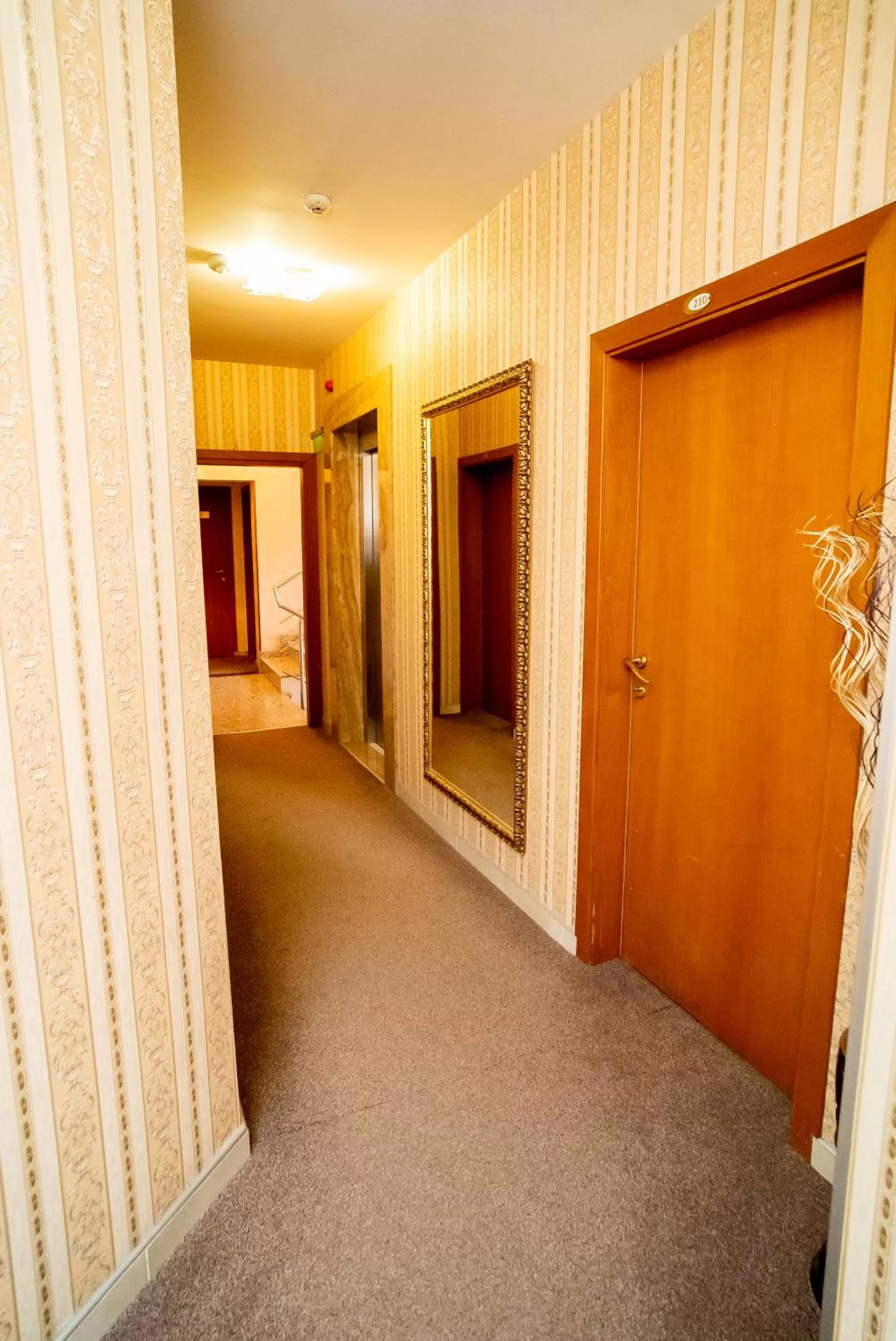 elevator in Globus Hotel