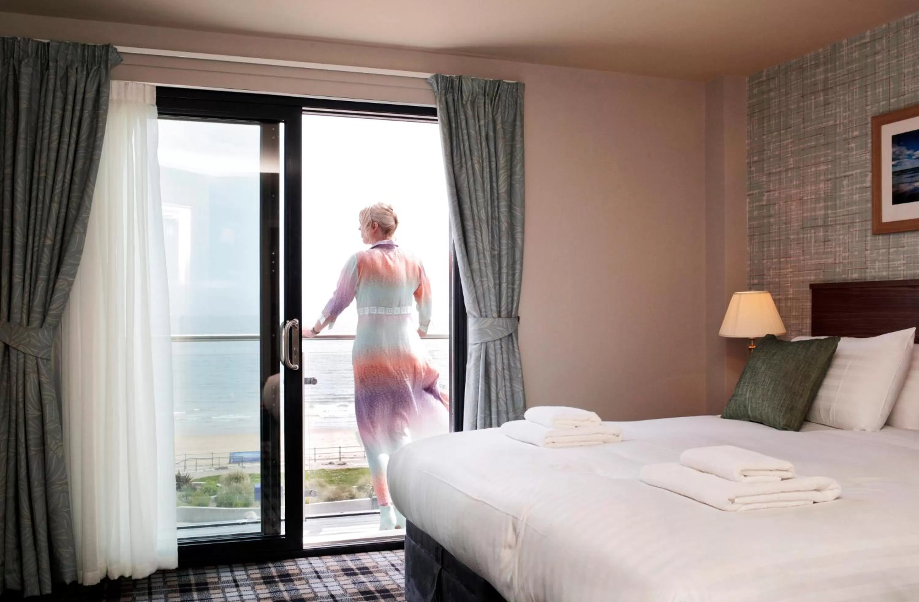 Balcony/Terrace, Bed in The Seaburn Inn - The Inn Collection Group