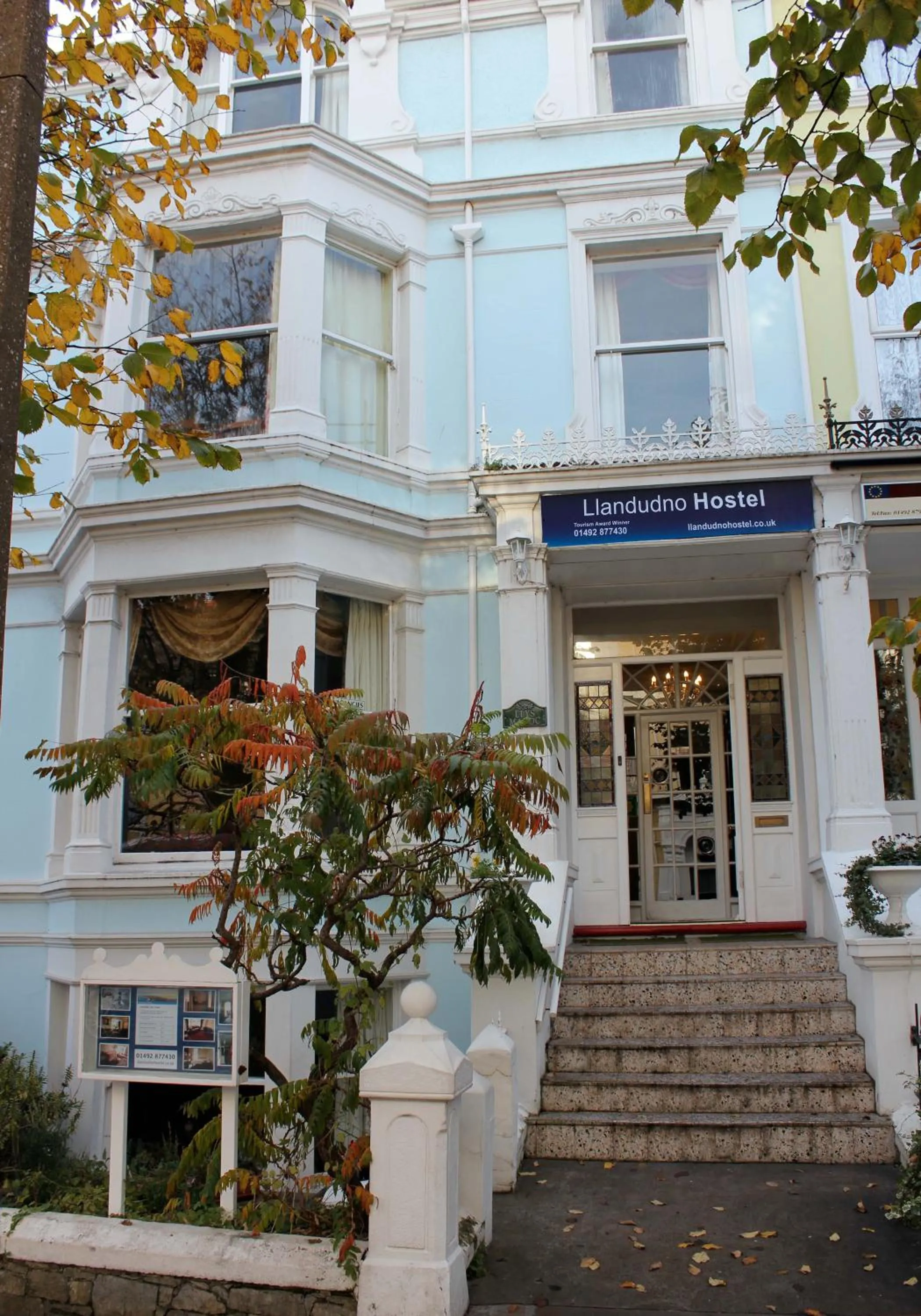 Property building in Llandudno Hostel