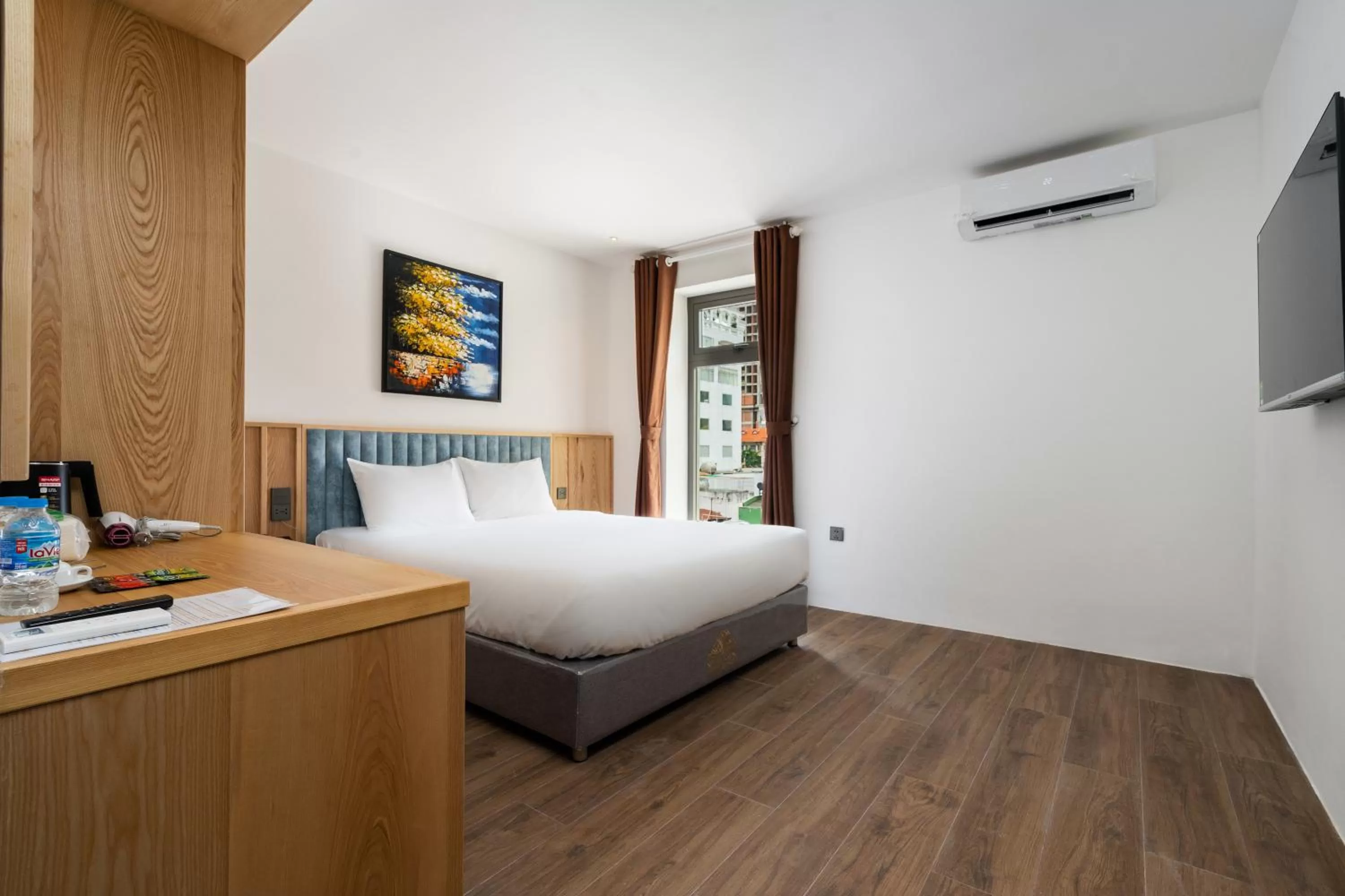 Bed in Haven Hut Hotel