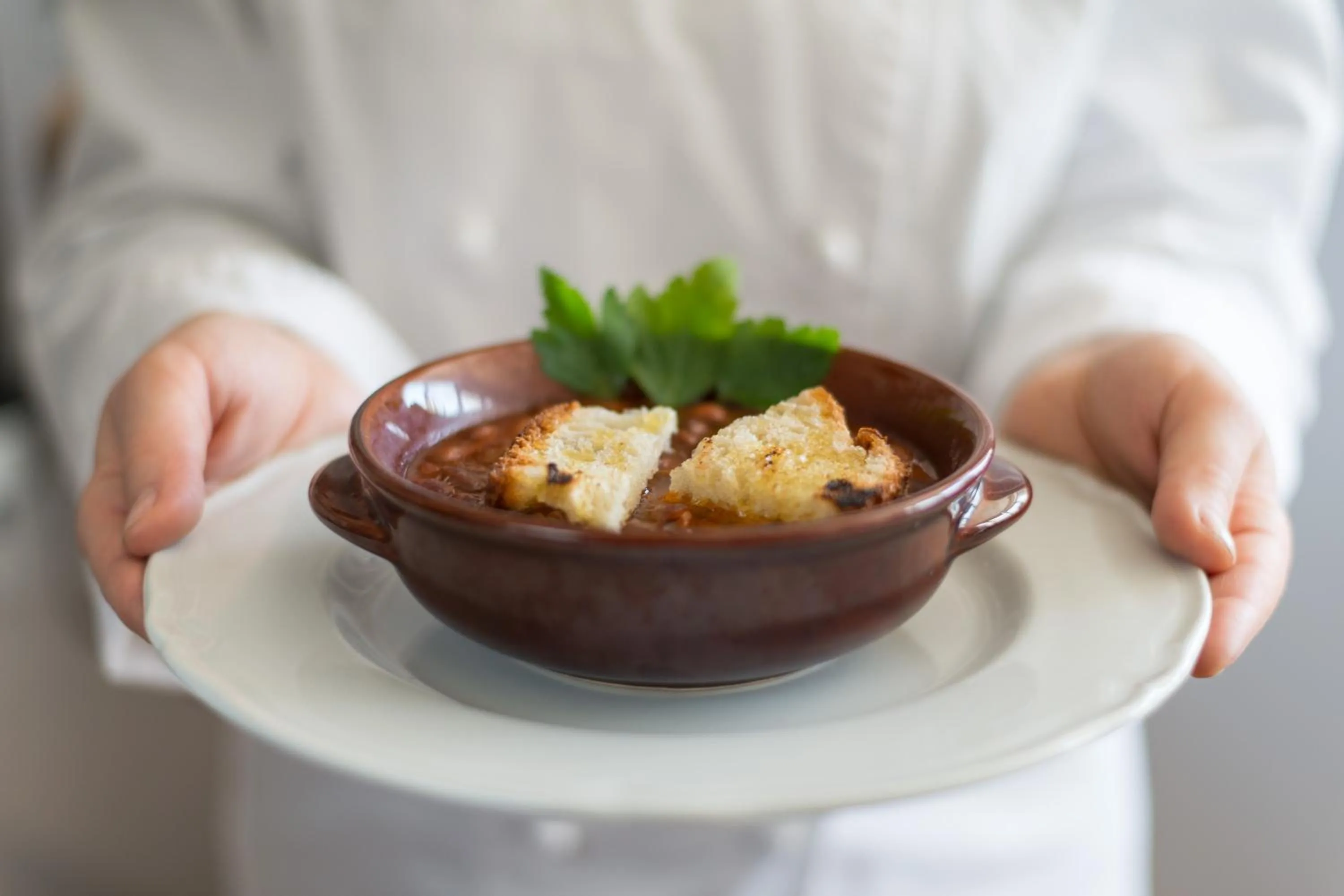 Food close-up in Hotel Iris