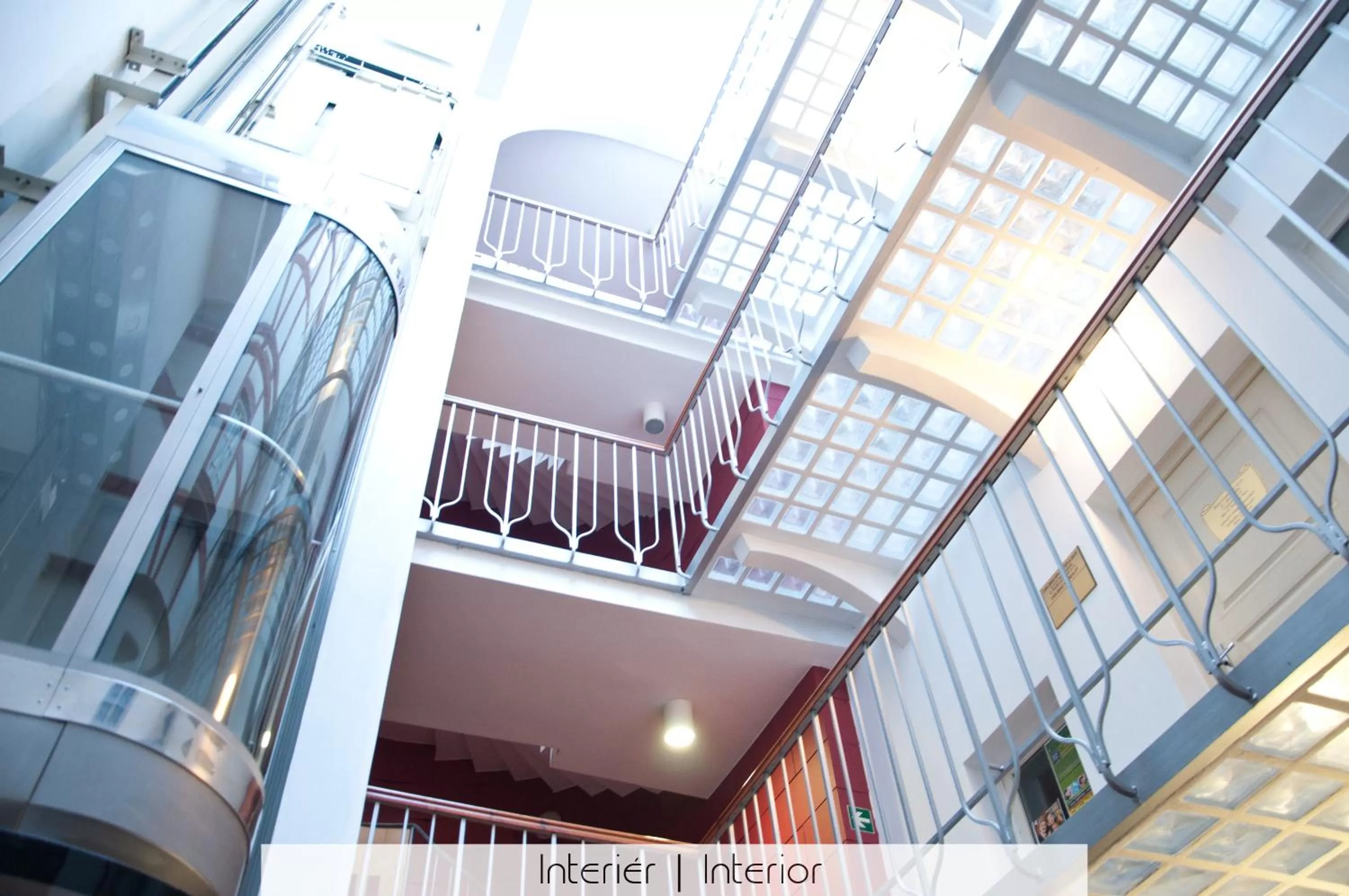 Lobby or reception in Hotel Petr