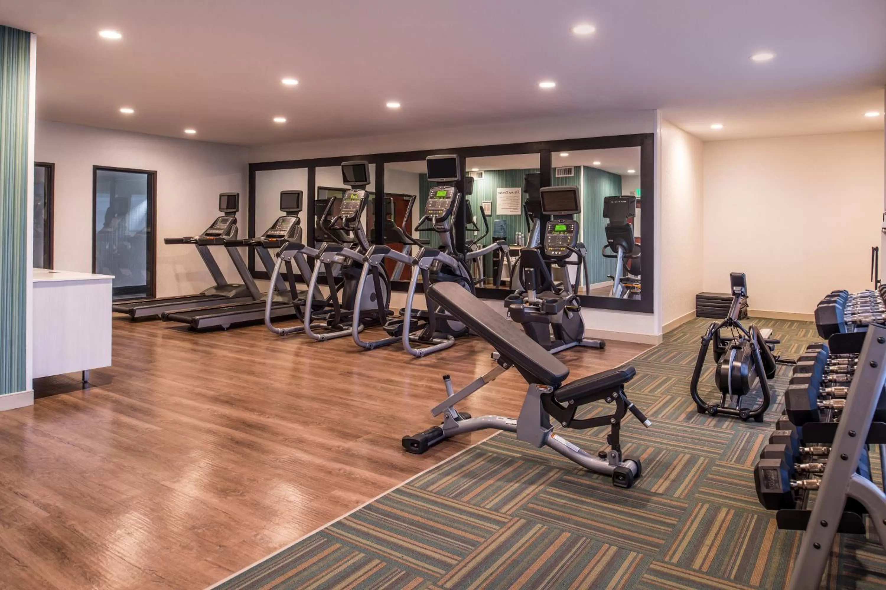 Fitness centre/facilities in Holiday Inn Express & Suites Albany by IHG