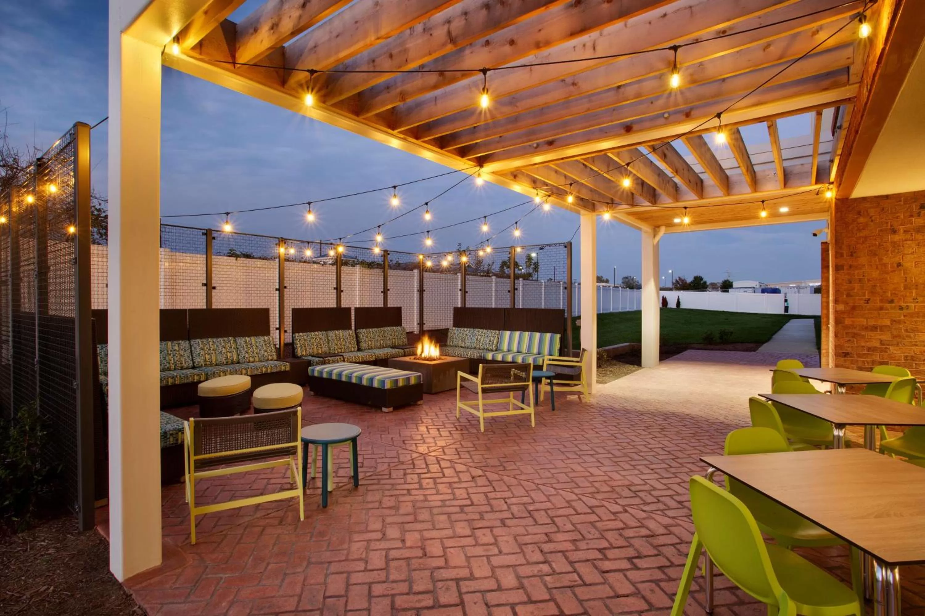 Patio in Home2 Suites By Hilton Lewes Rehoboth Beach