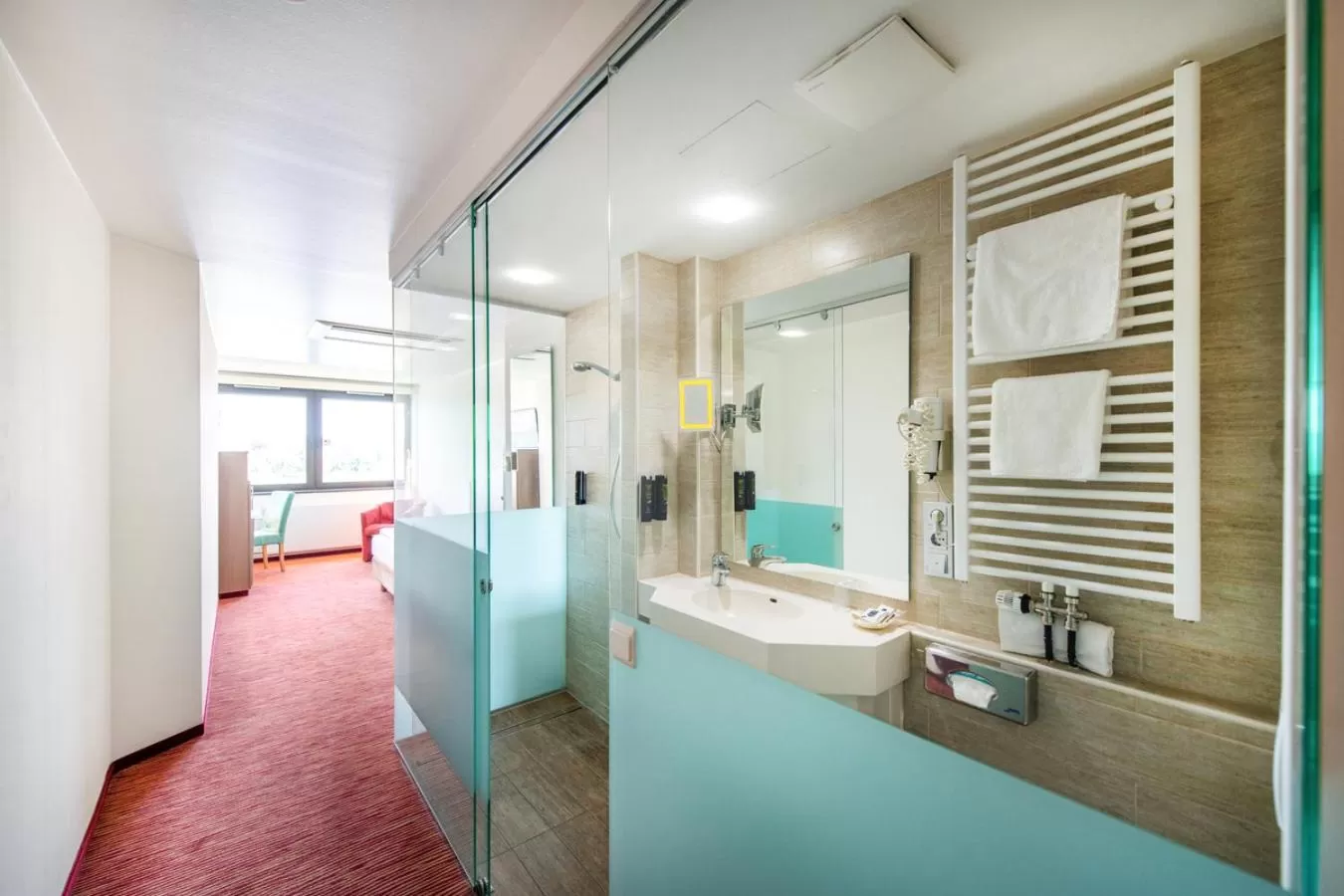 Bathroom in Diehls Hotel