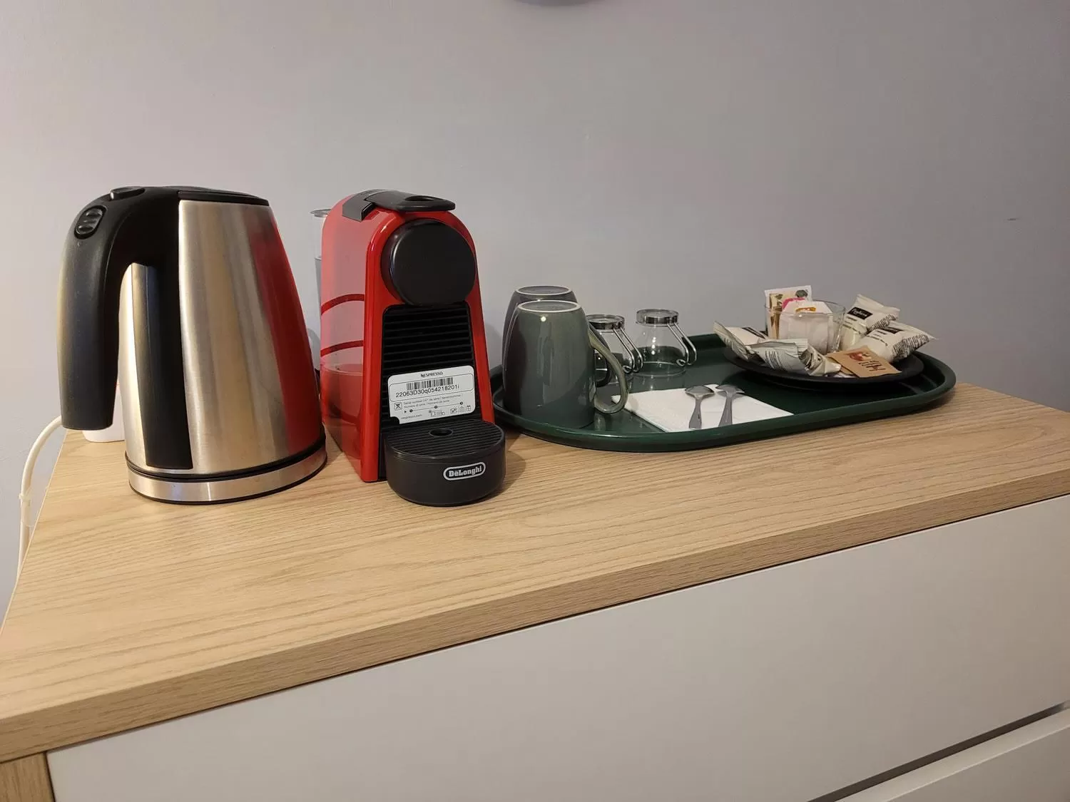 Coffee/tea facilities in B&B Villa Tavallini