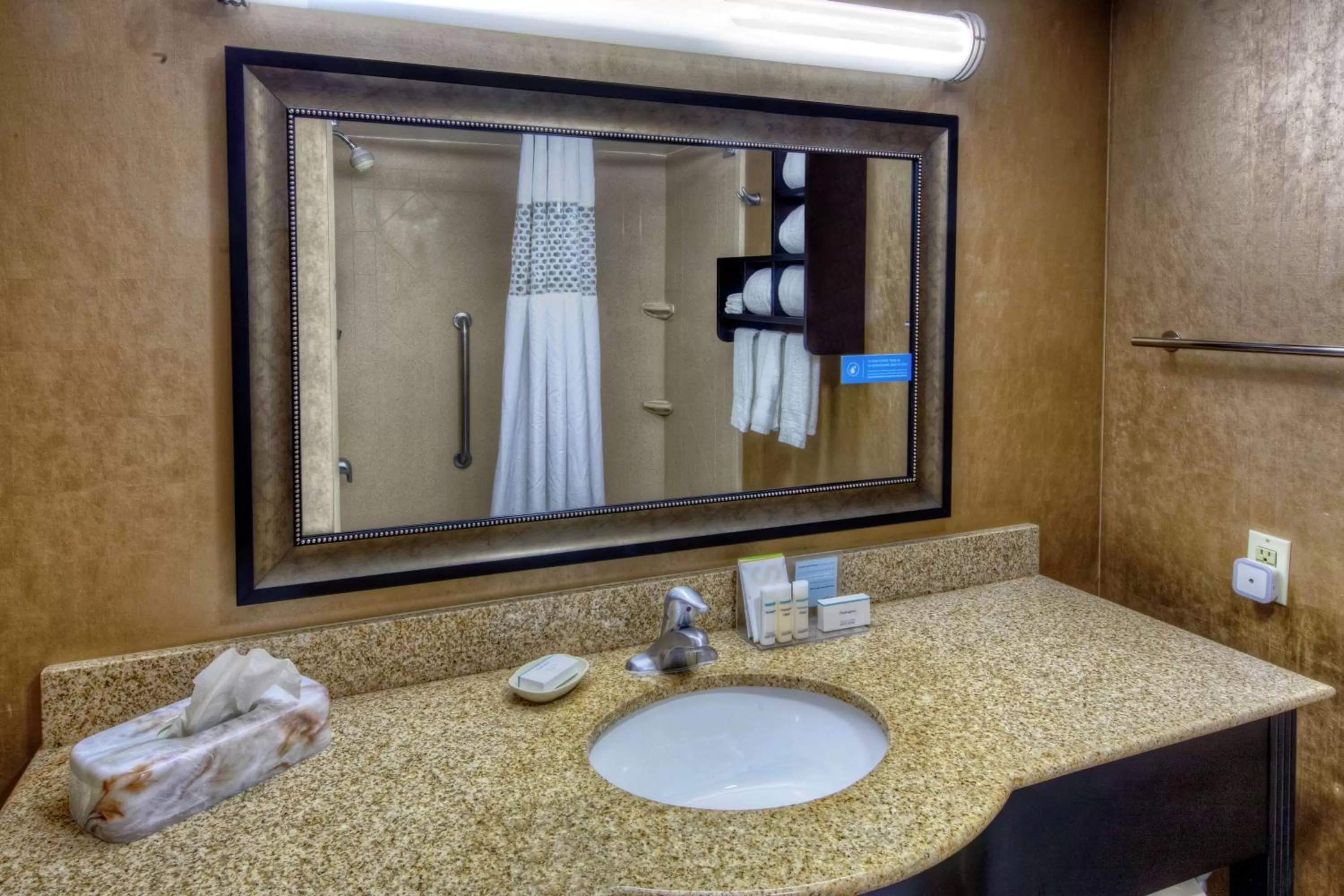 Bathroom in Hampton Inn Tullahoma