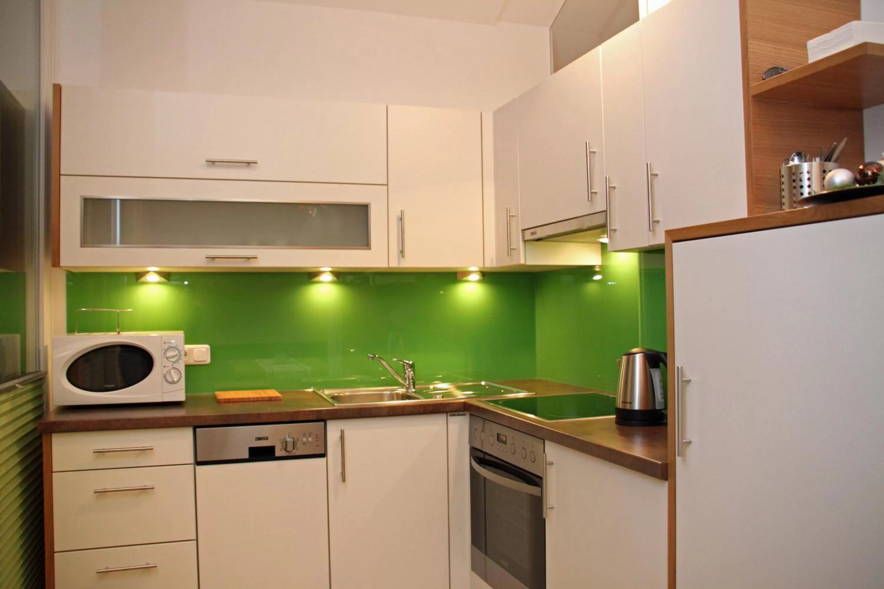 Kitchen or kitchenette, Kitchen/Kitchenette in Pension Café Maier