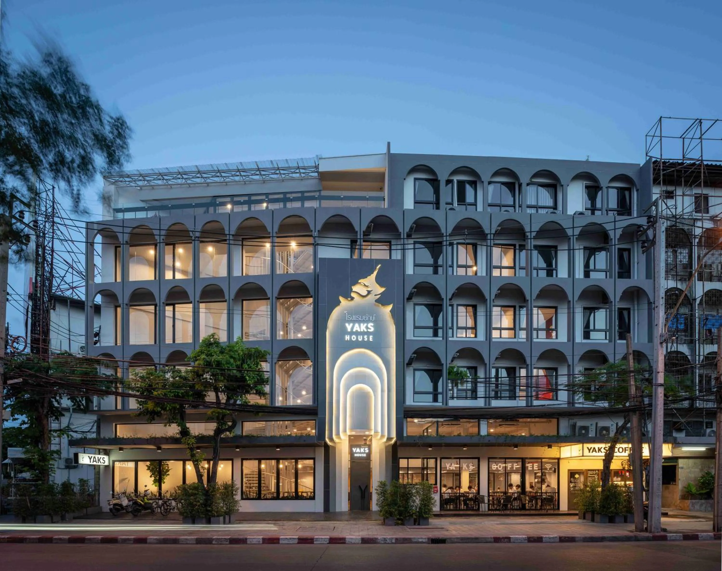 Property building in Yaks House Hostel