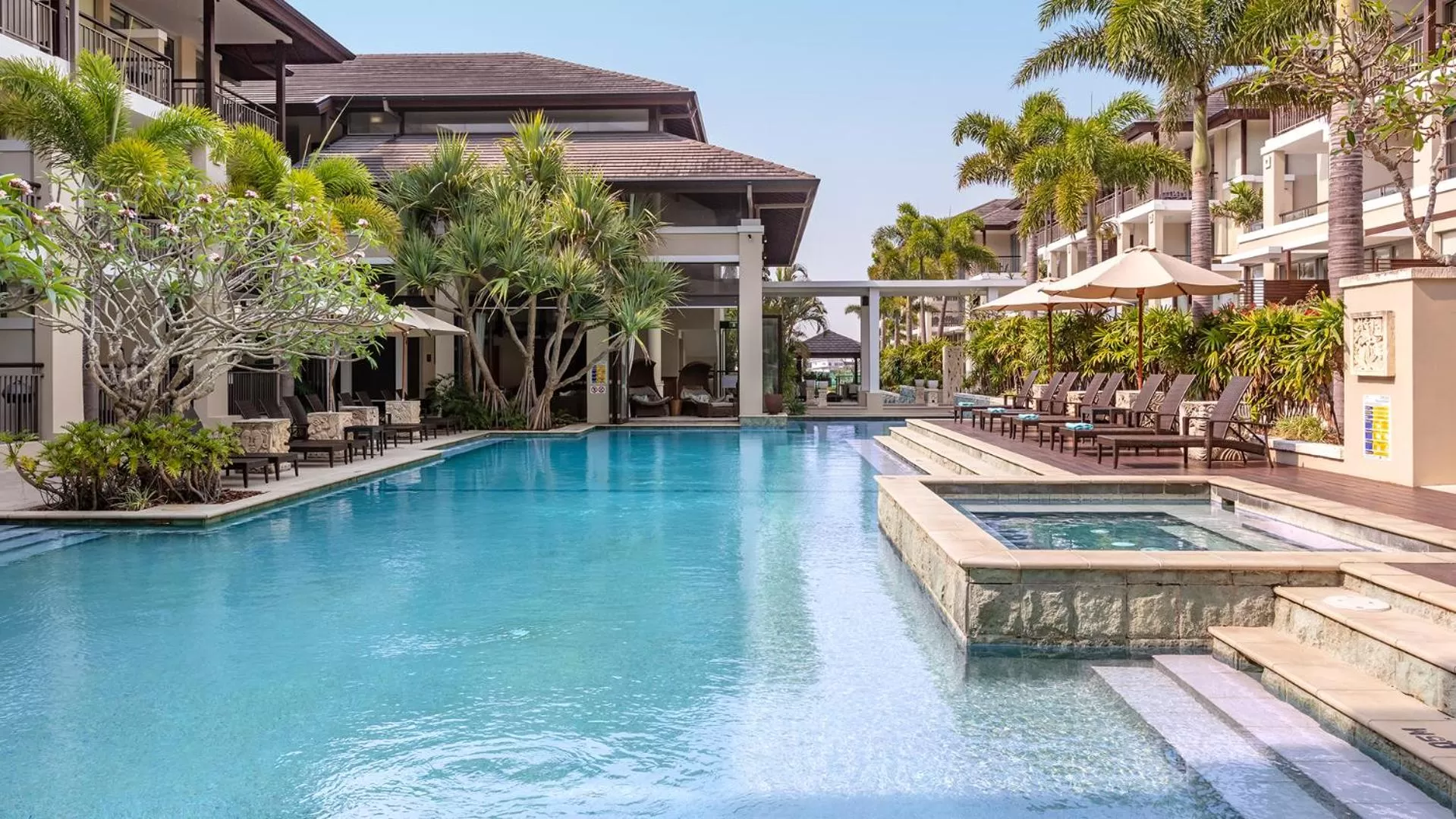 Swimming pool in Oaks Casuarina Santai Resort