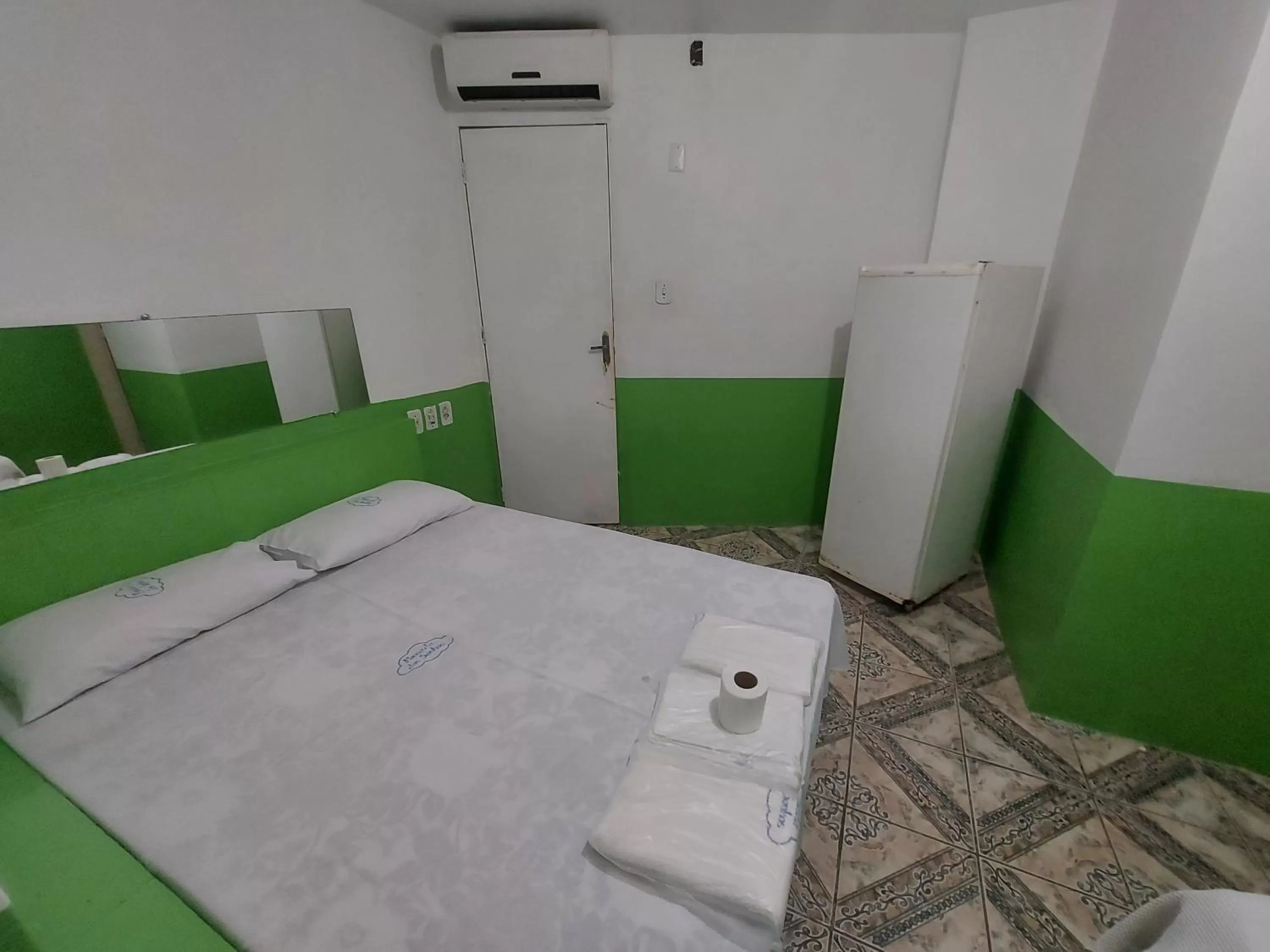 Bed in Hotel Pousada dos Sonhos