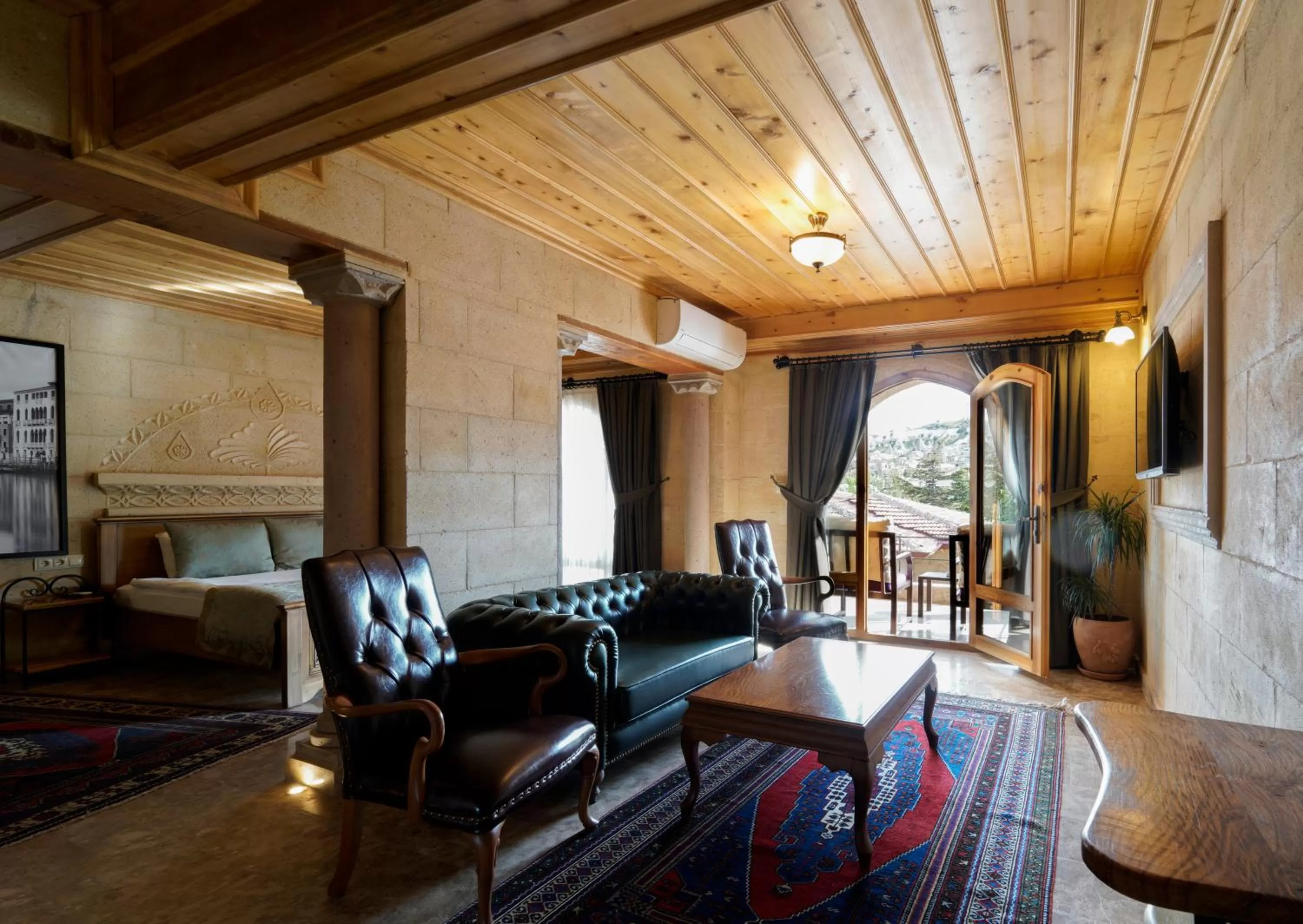 Bed in Cratus Stone Palace