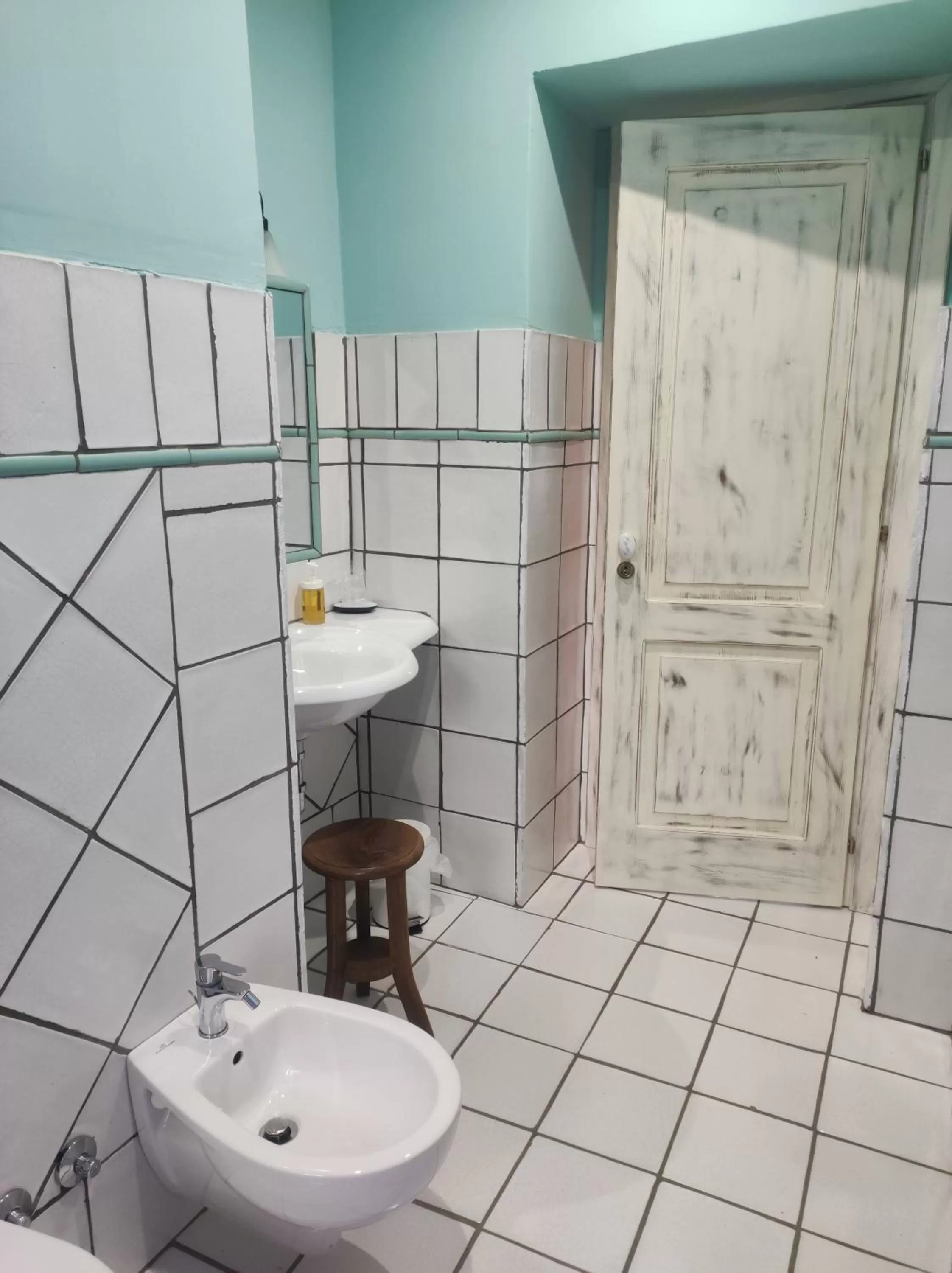 Bathroom in B&b La Fontana Borbone