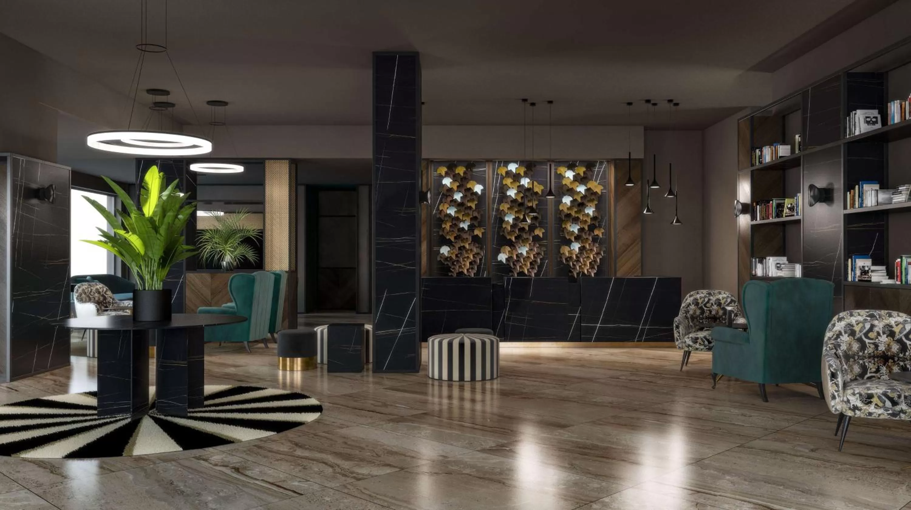 Lobby or reception in DoubleTree by Hilton Brescia