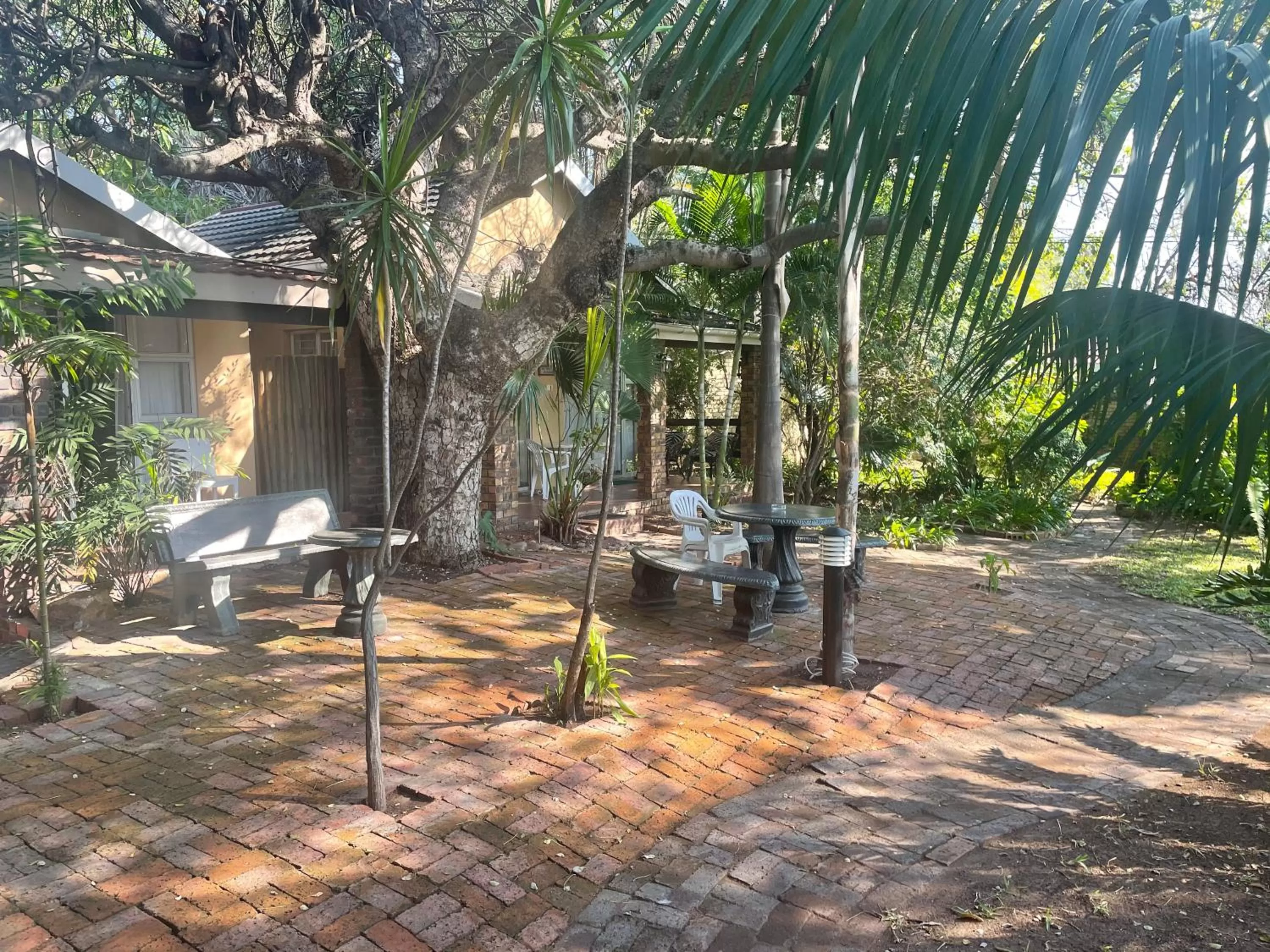 Garden in Rosscos Lodge