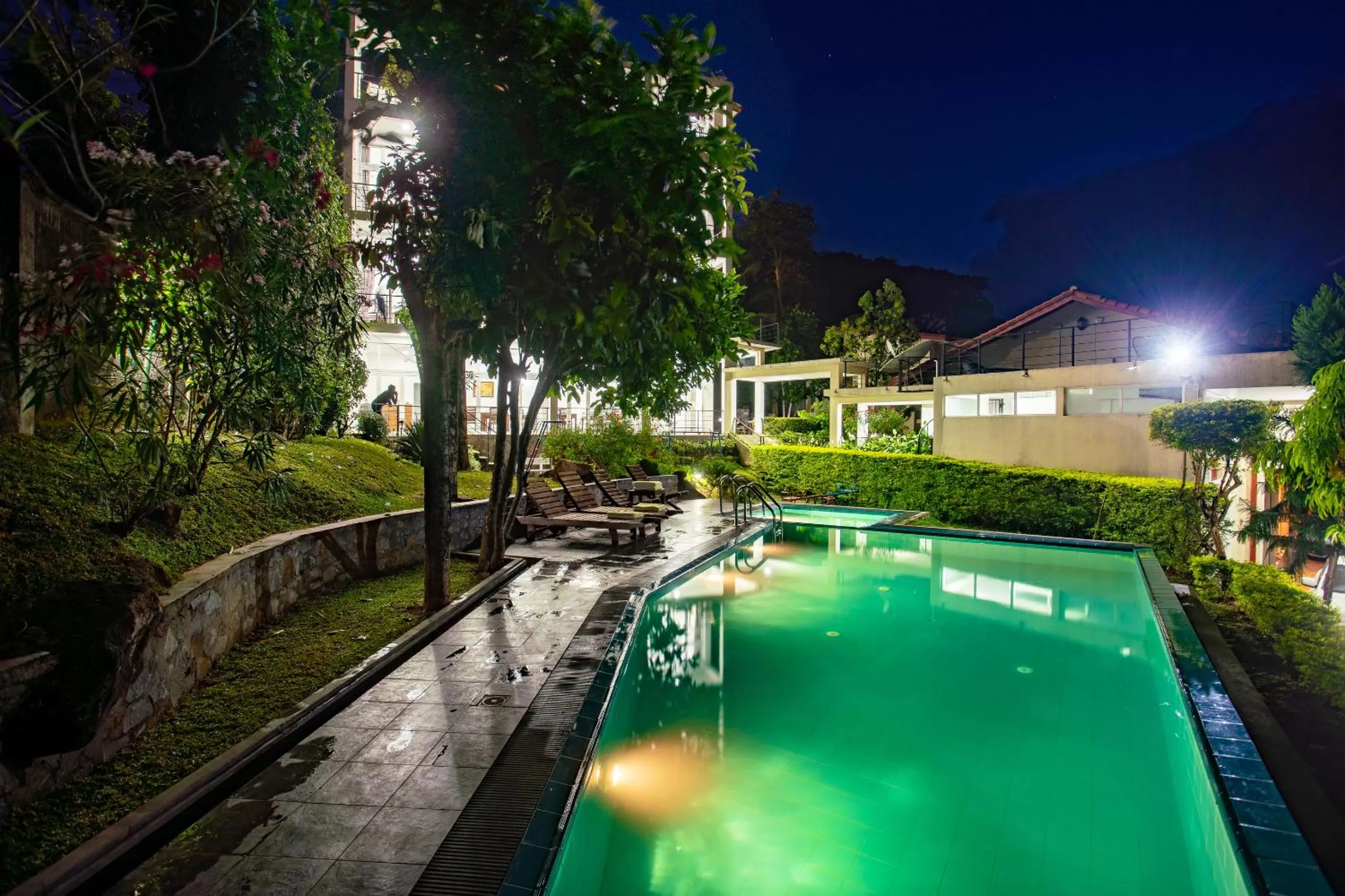 Pool view in The Kandyan Villa
