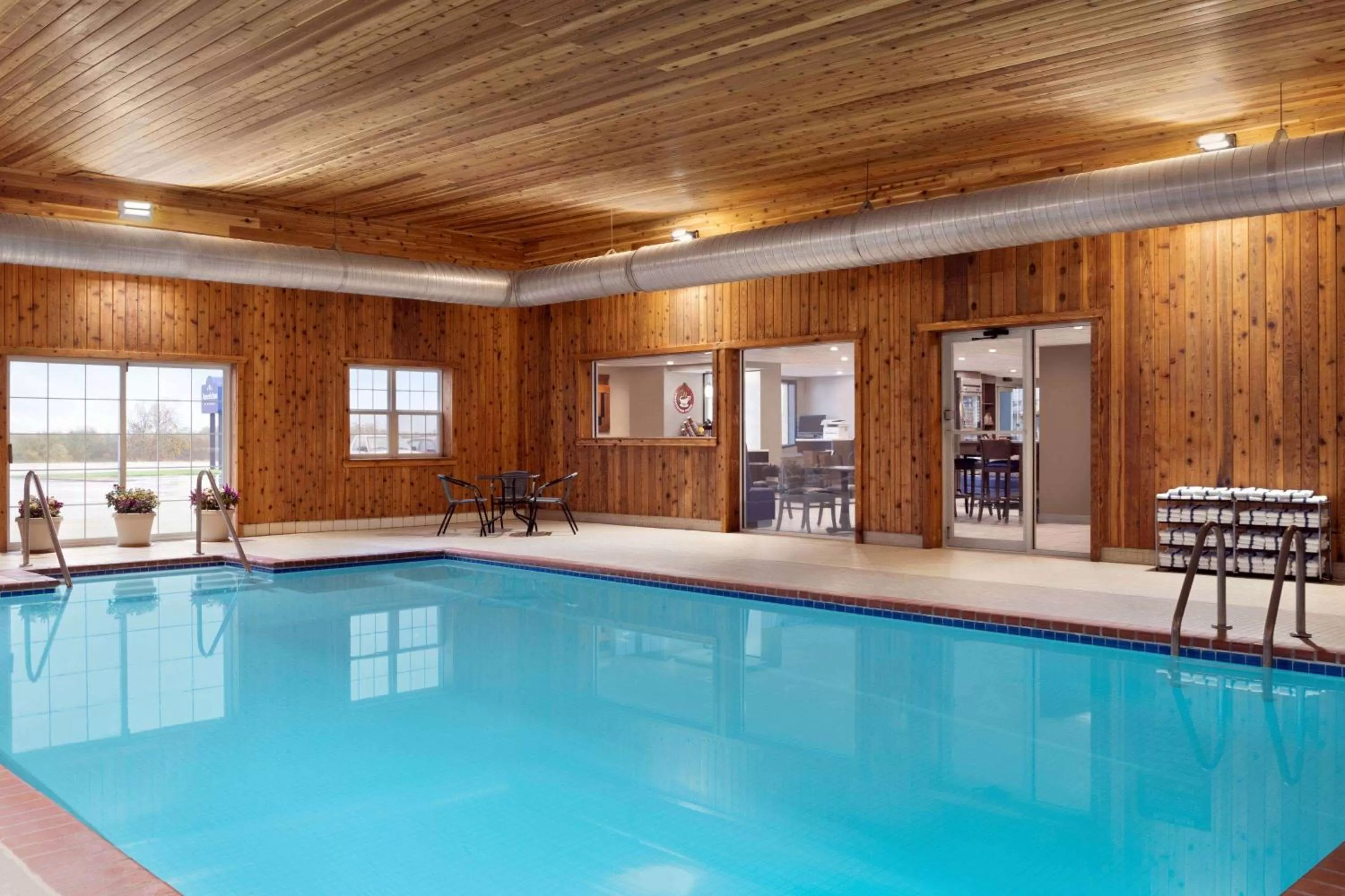 Swimming pool in AmericInn by Wyndham Dodgeville
