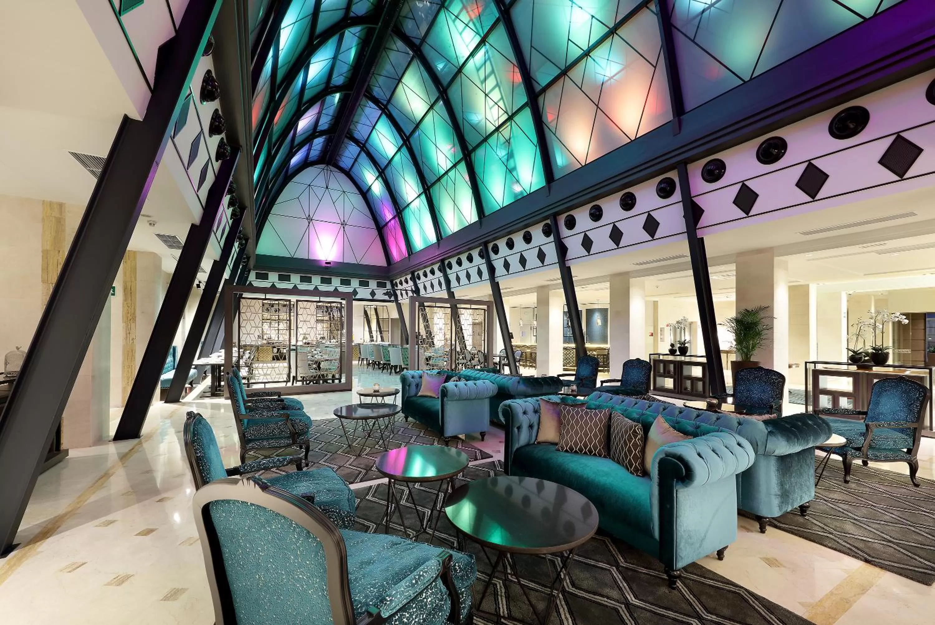 Lobby or reception in Eurostars Casa de la Lírica