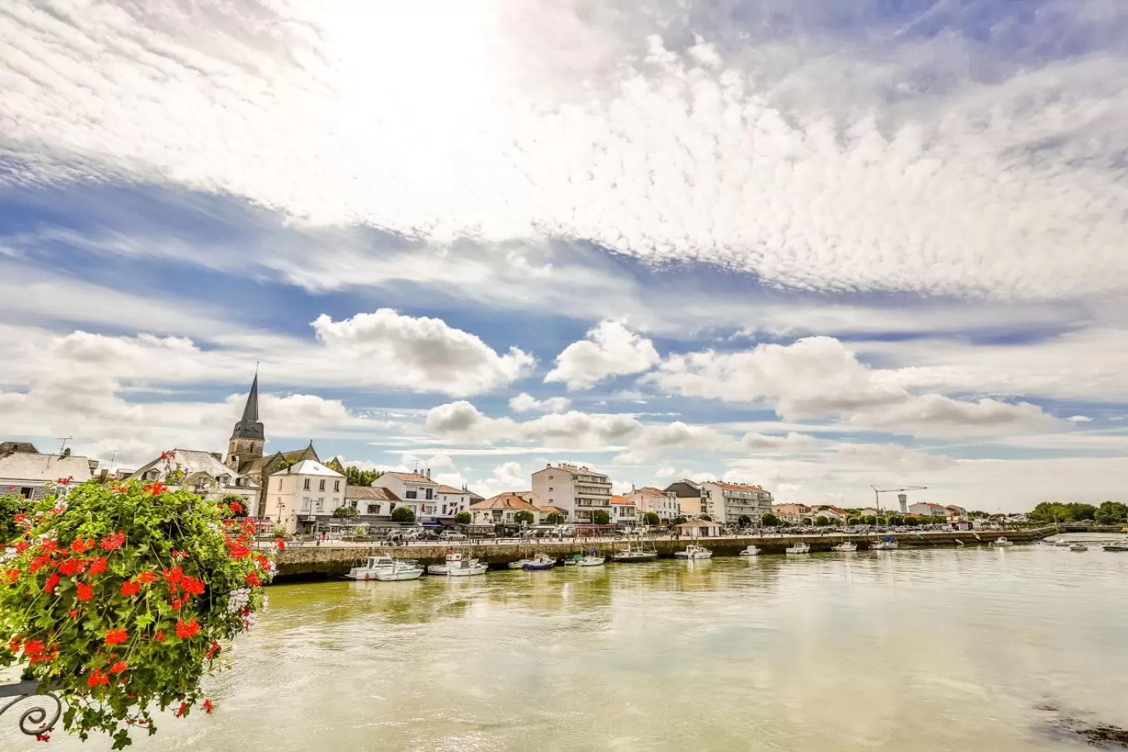 City view in ibis Styles St Gilles Croix de Vie centre-ville