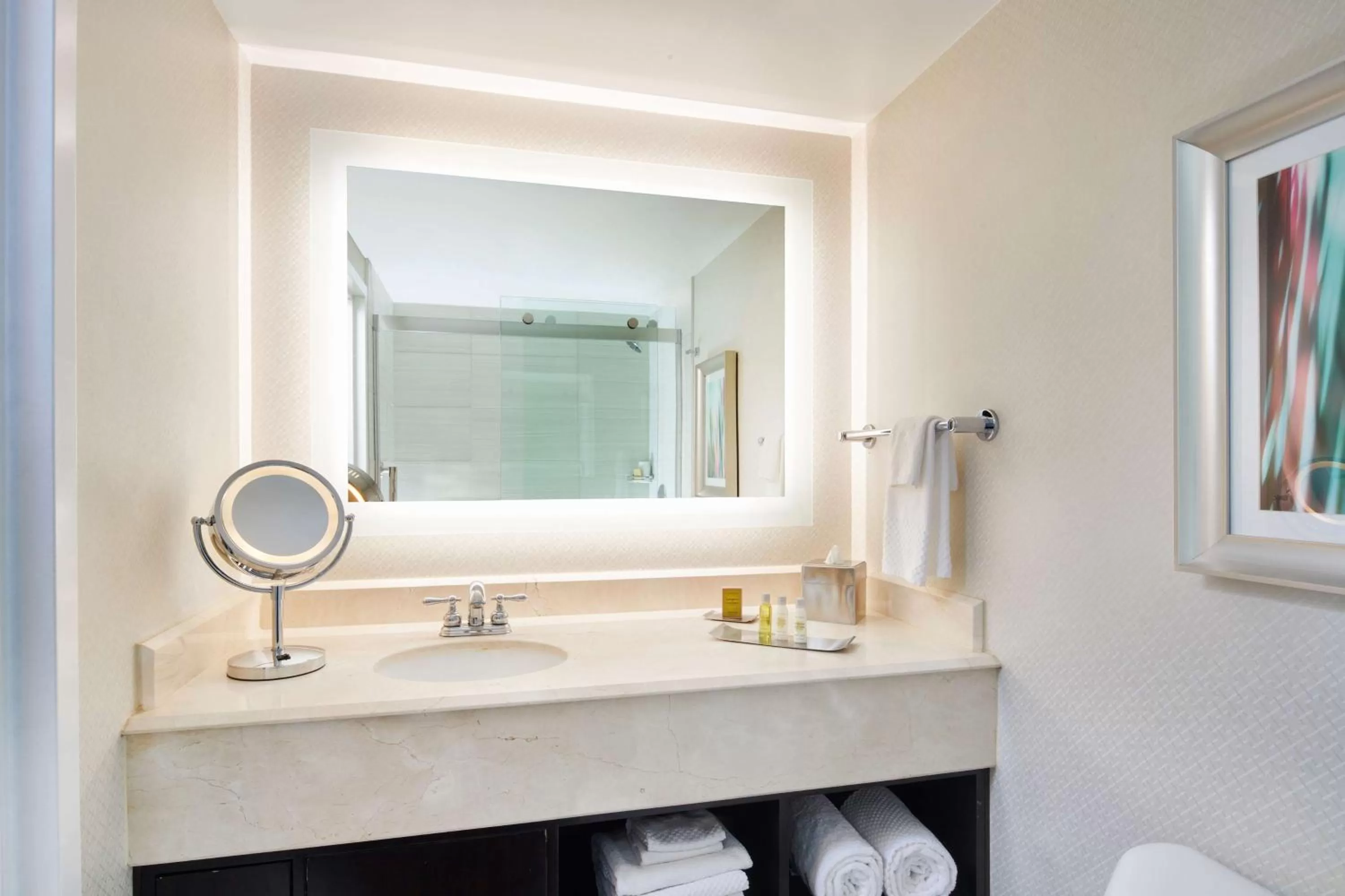 Bathroom in DoubleTree by Hilton Irvine Spectrum