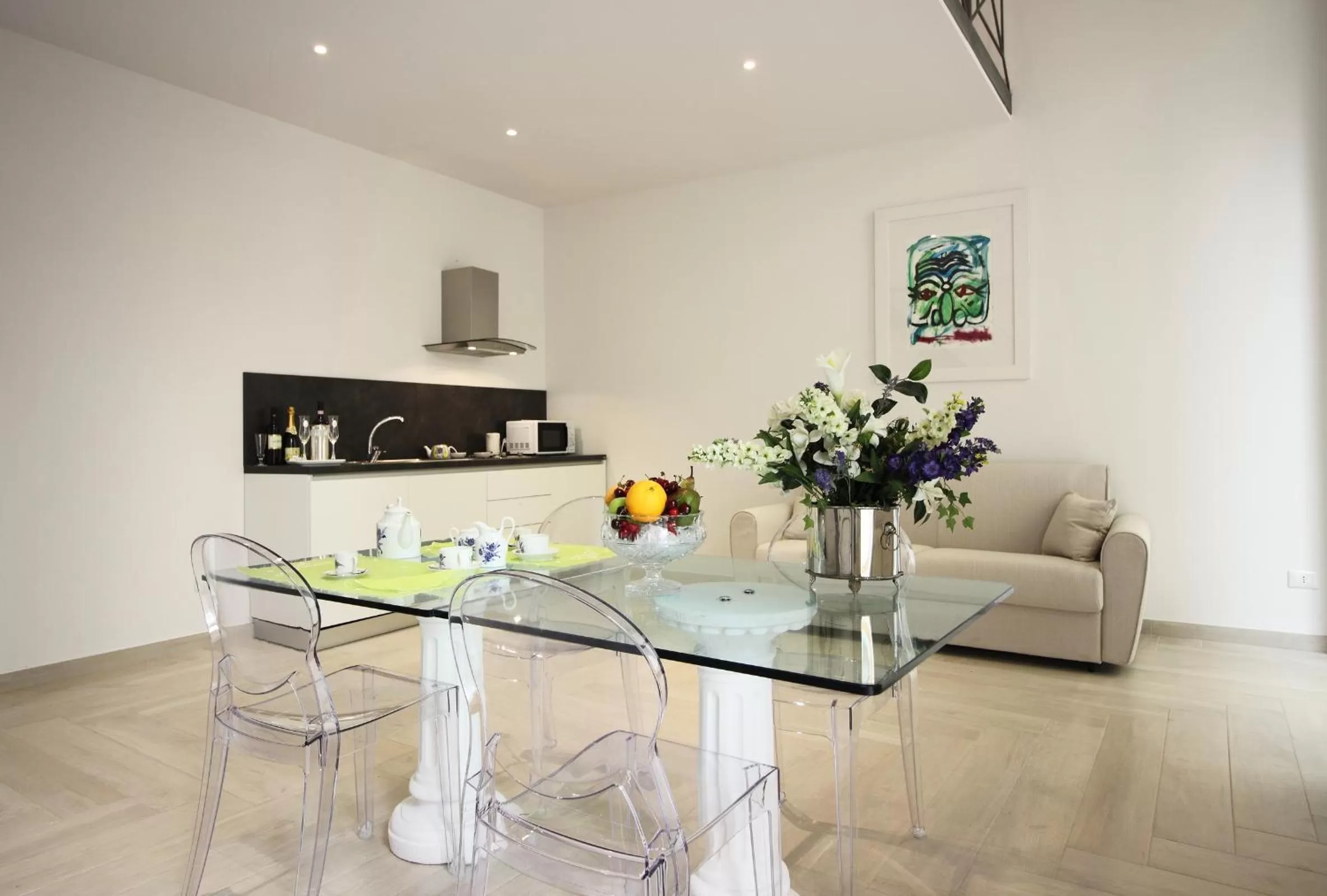 Living room in Palazzo d'Auria ApartHotel