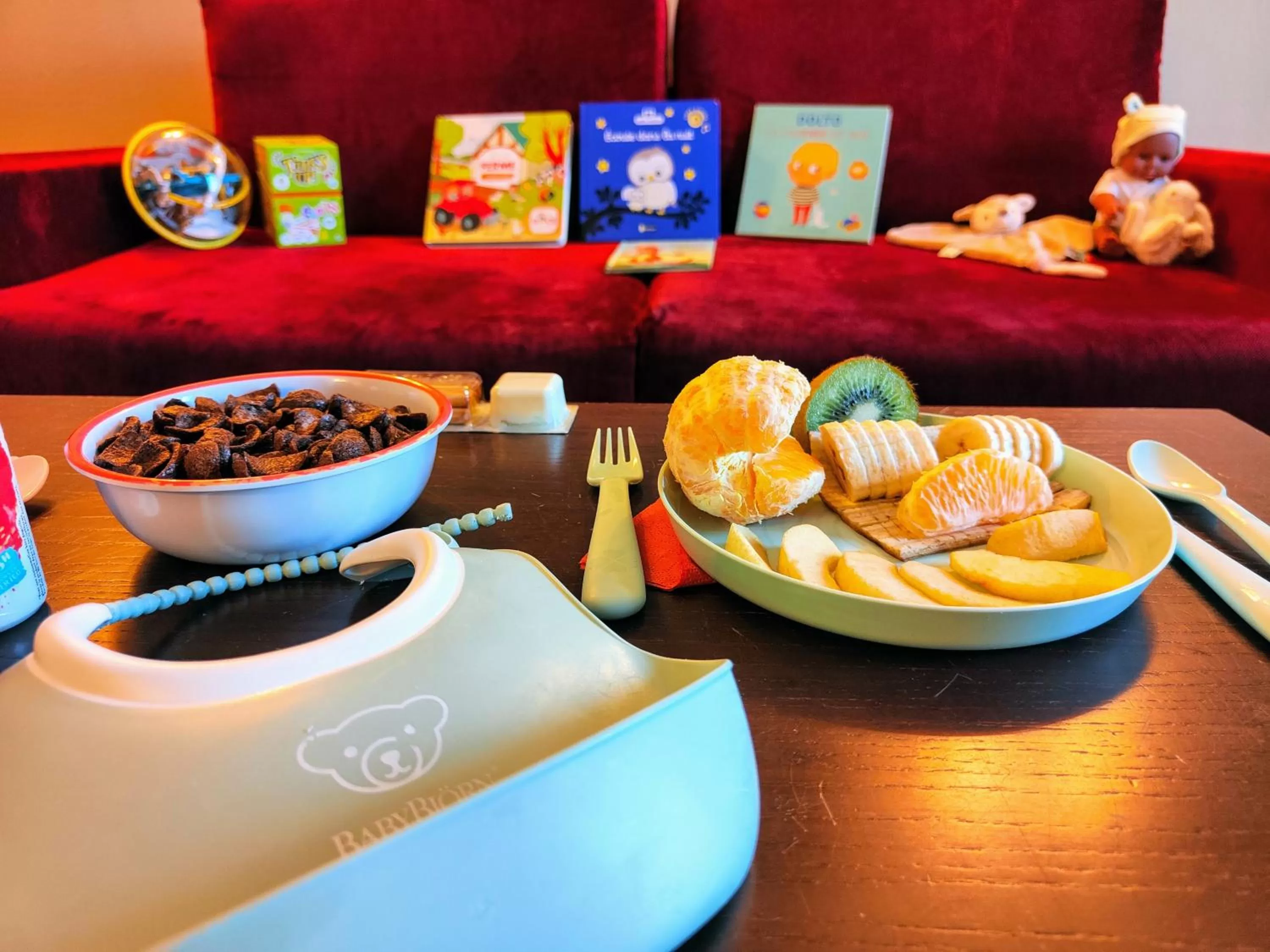 Food and drinks in Hotel de Berny